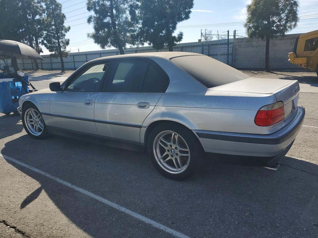 2000 Bmw 740 I Automatic Silver vin: WBAGG834XYDN79409