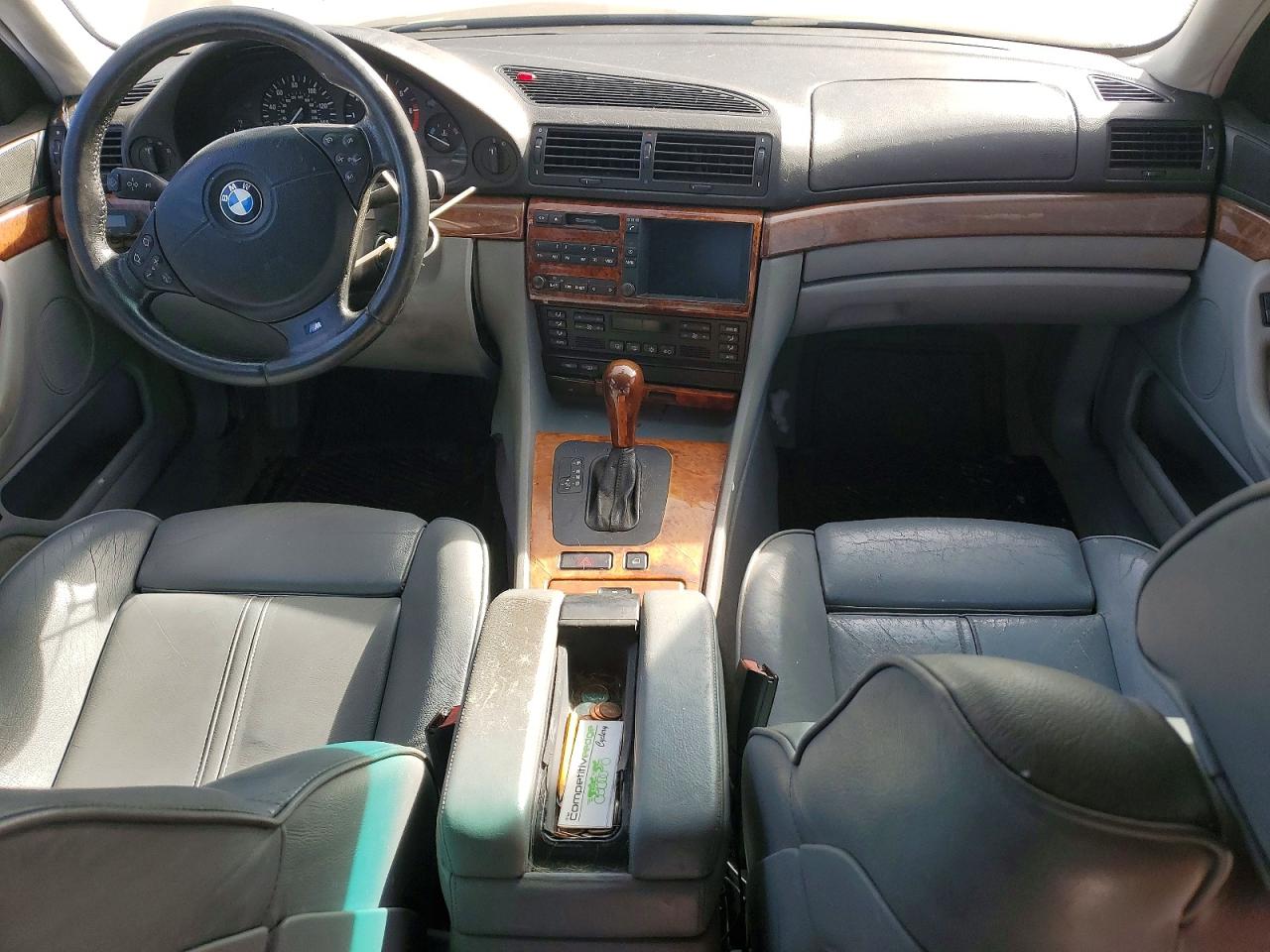 2000 Bmw 740 I Automatic Silver vin: WBAGG834XYDN79409