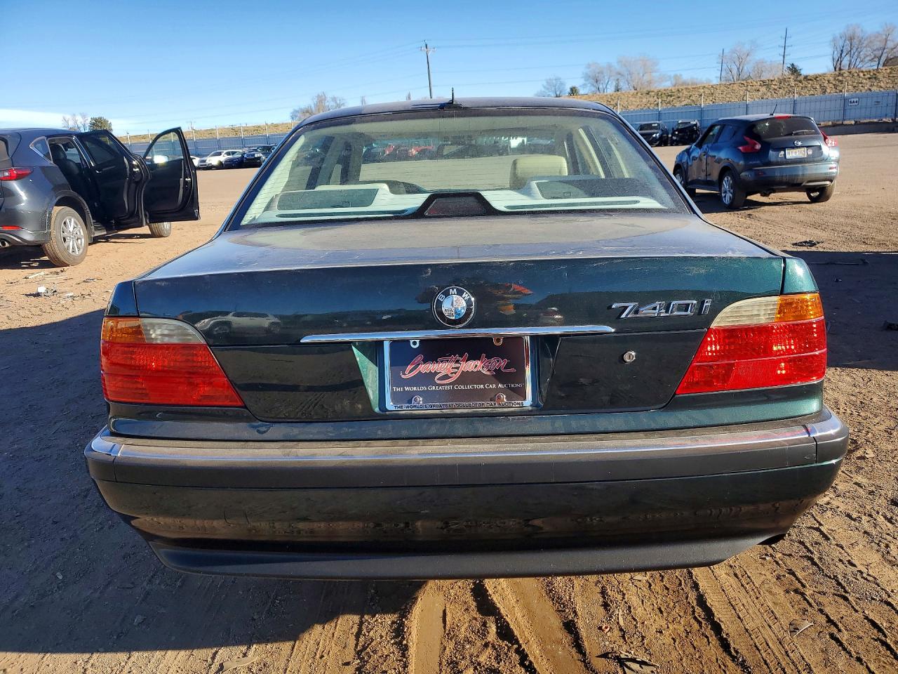 2000 Bmw 740 I Automatic Green vin: WBAGG834XYDN80883