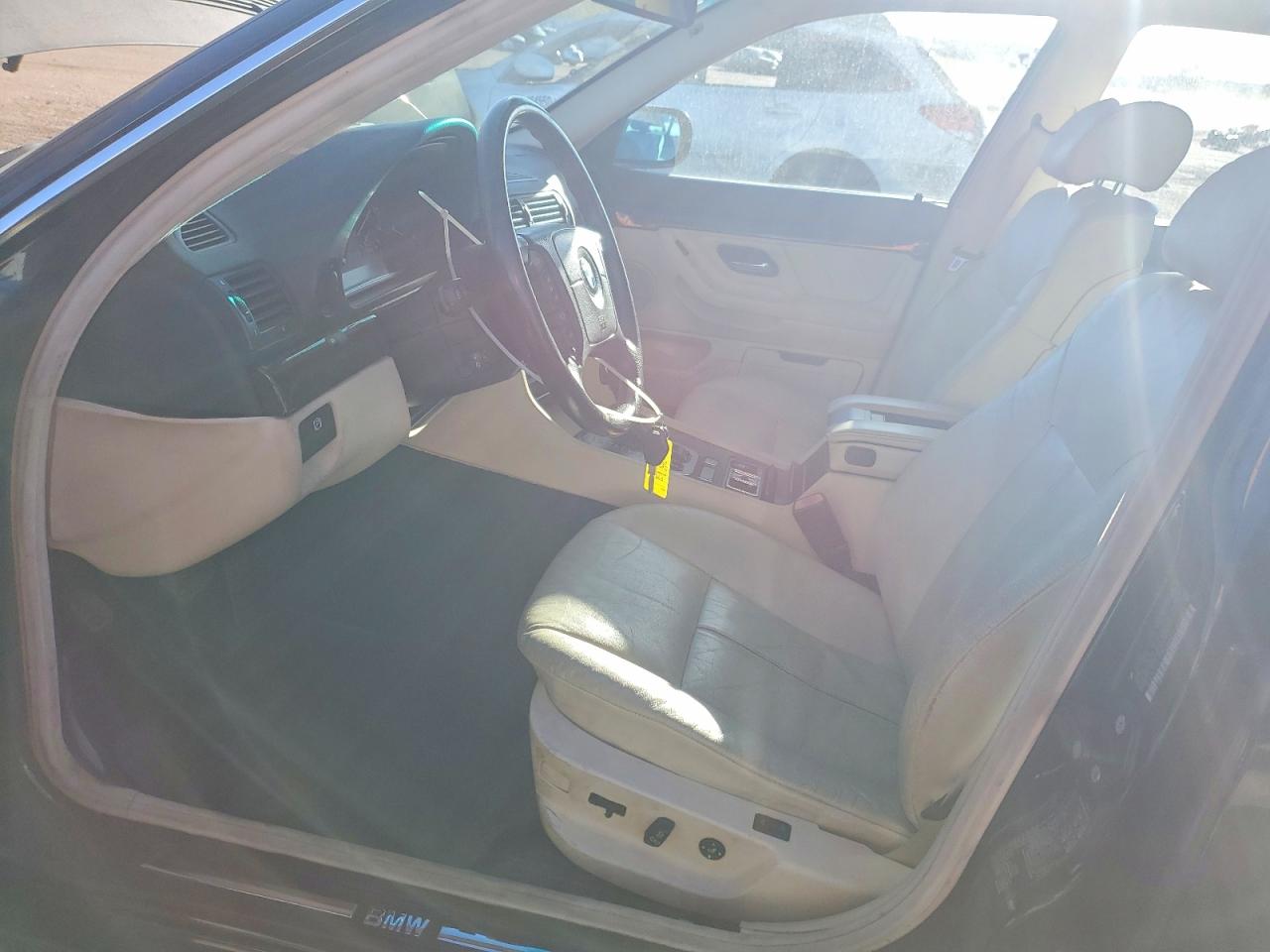 2000 Bmw 740 I Automatic Green vin: WBAGG834XYDN80883