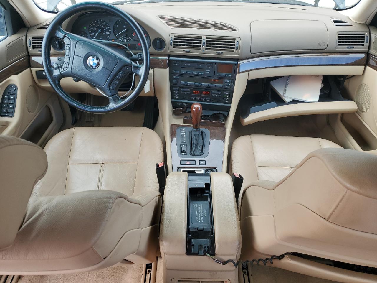 1999 Bmw 740 Il Charcoal vin: WBAGH8330XDP04310