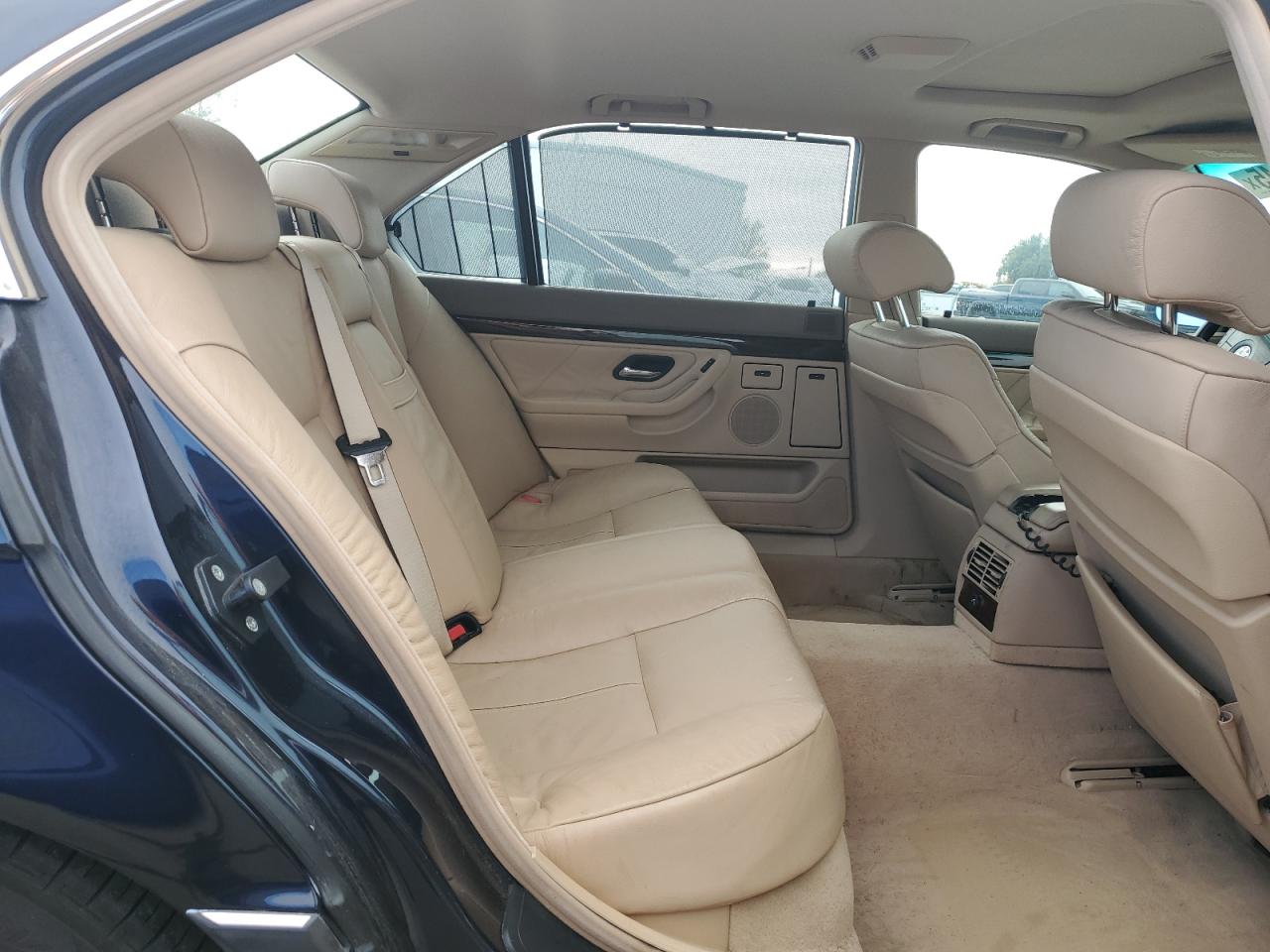 1999 Bmw 740 Il Charcoal vin: WBAGH8330XDP04310