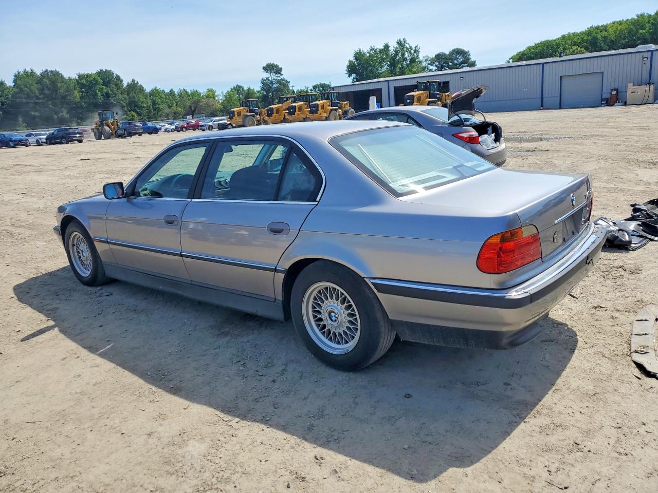 1999 Bmw 740 Il Gray vin: WBAGH8332XDP02574