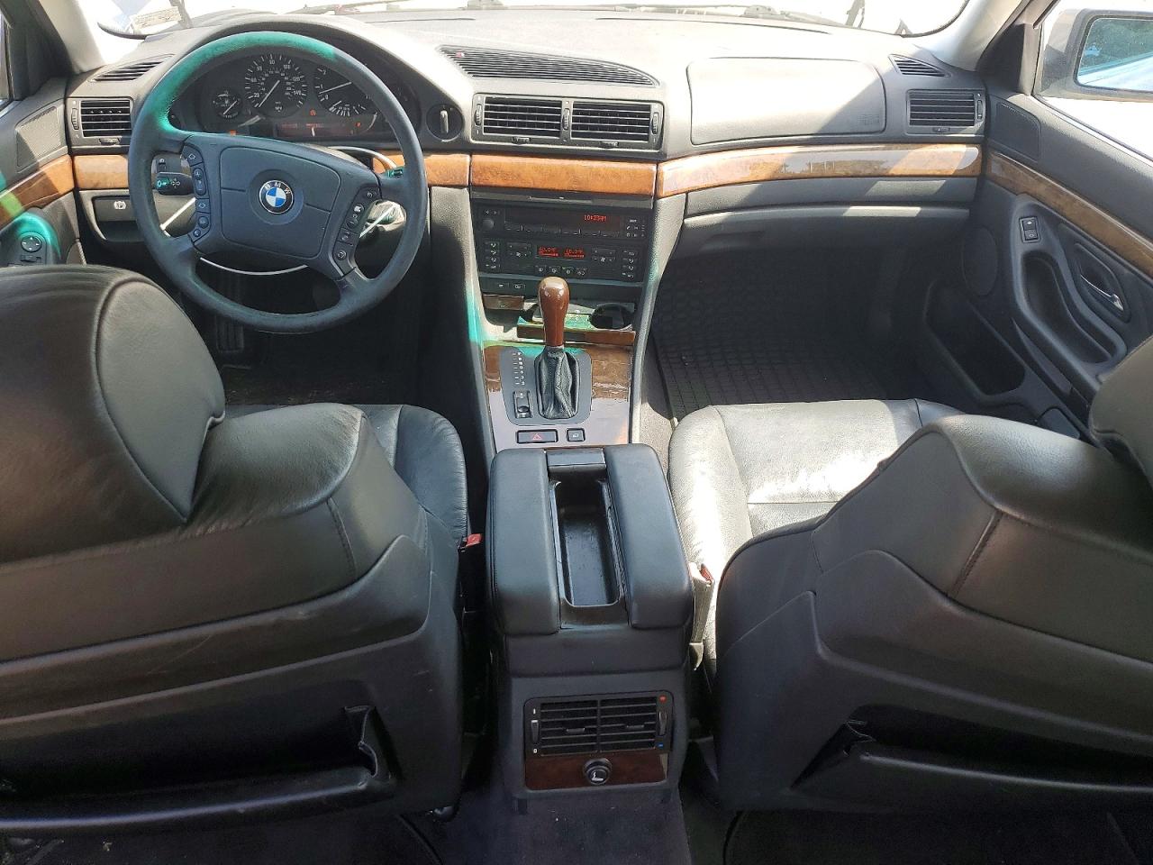 1999 Bmw 740 Il Gray vin: WBAGH8332XDP02574