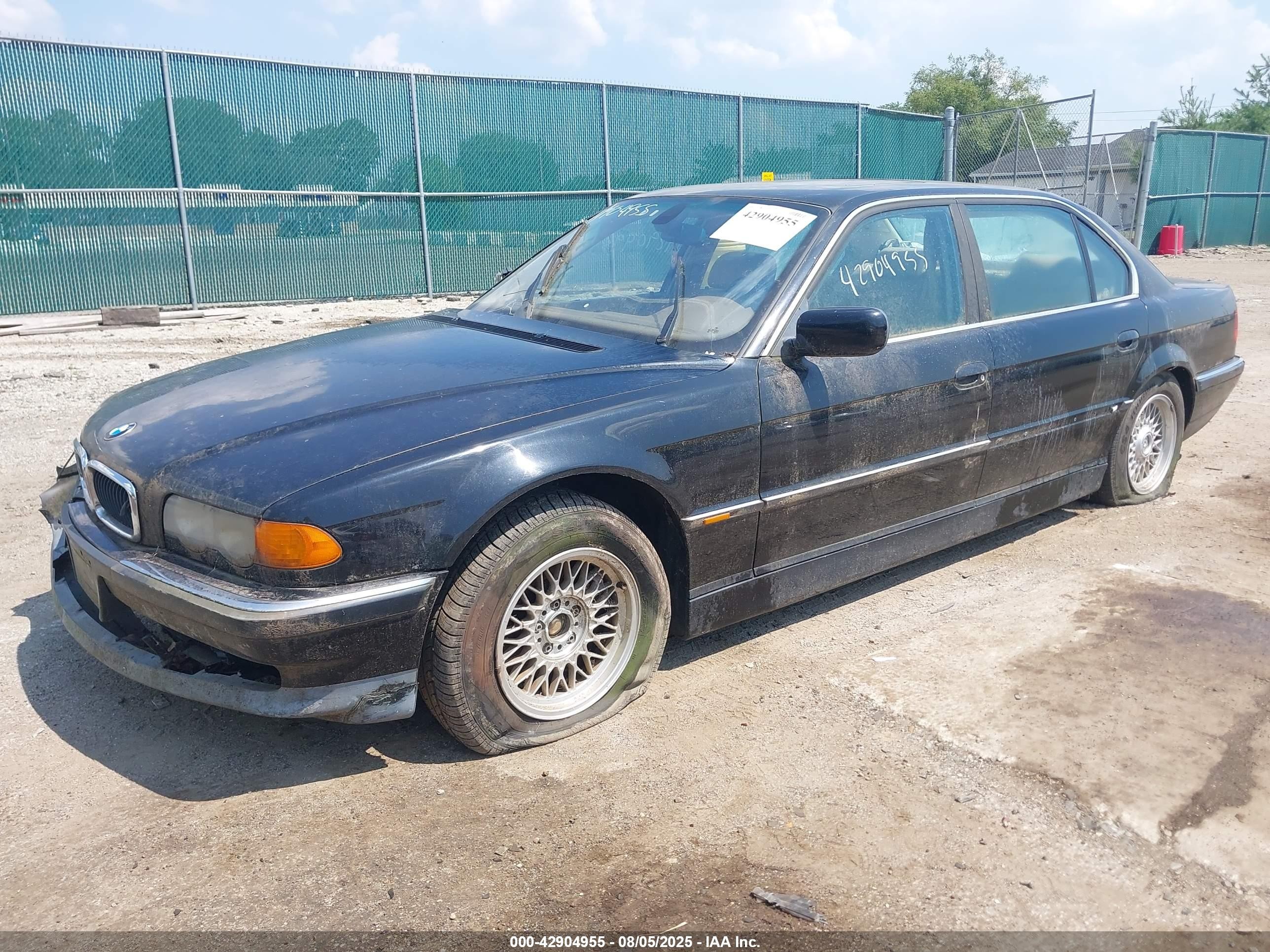 1999 Bmw 740il   Black vin: WBAGH8339XDP05892