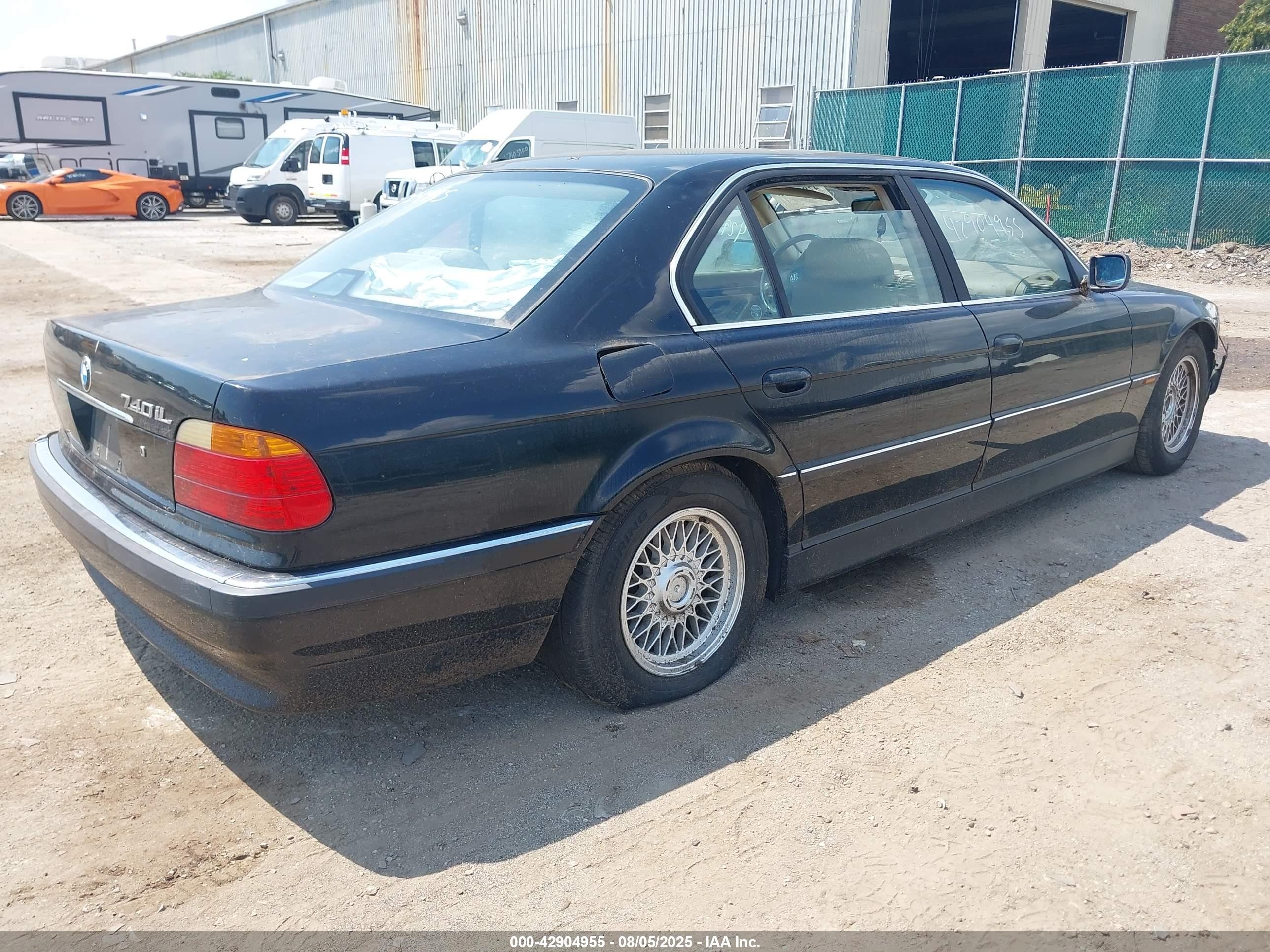 1999 Bmw 740il   Black vin: WBAGH8339XDP05892