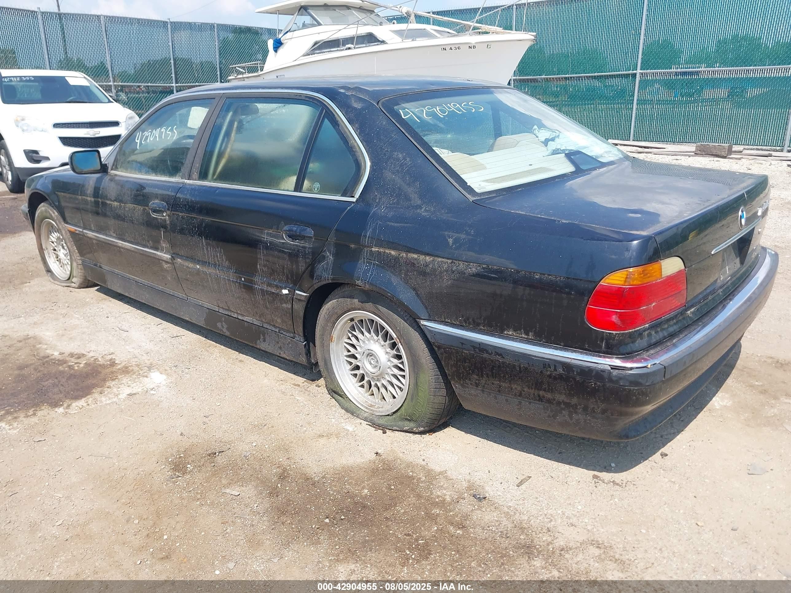 1999 Bmw 740il   Black vin: WBAGH8339XDP05892