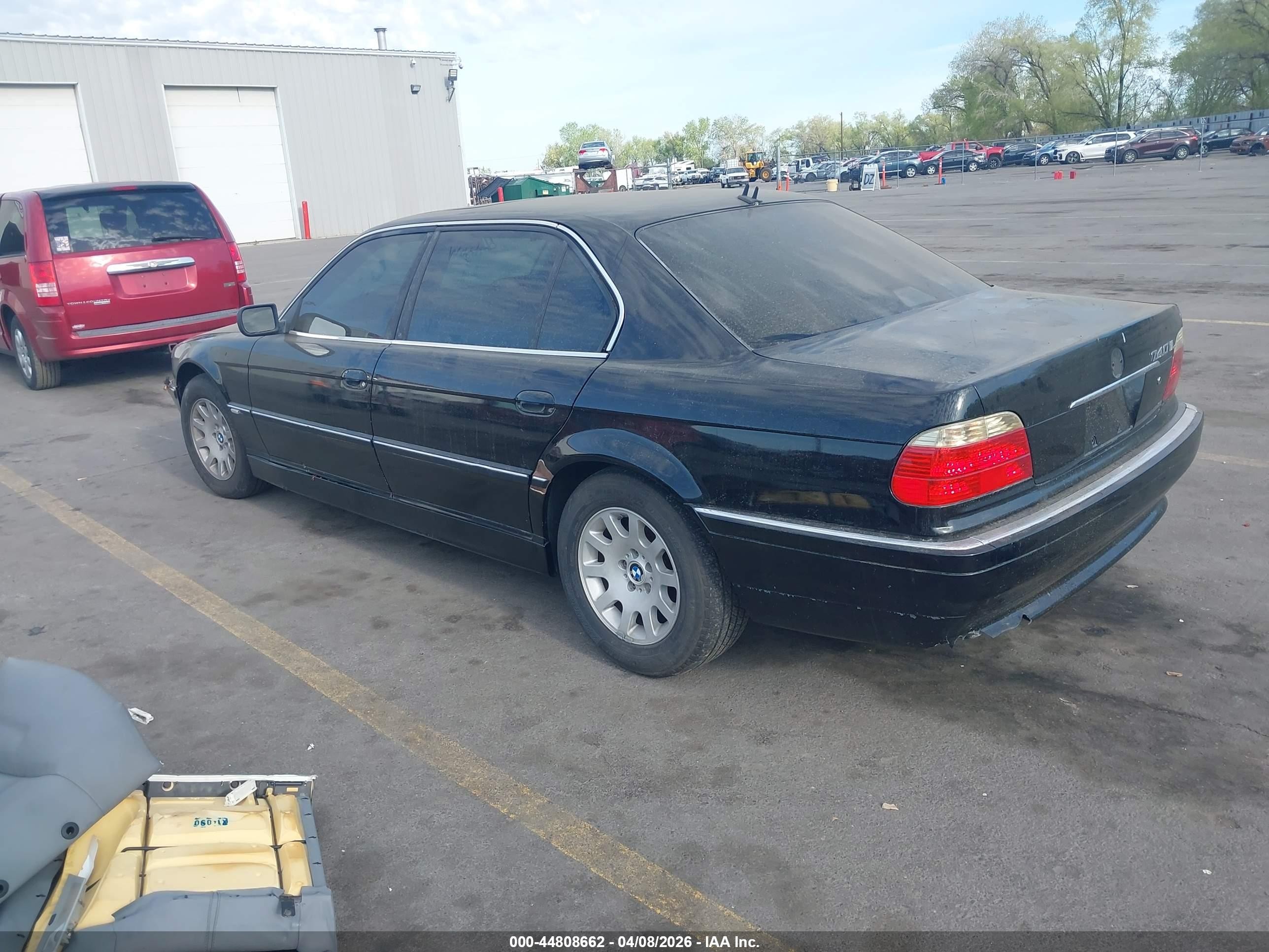 2001 Bmw 740il   Black vin: WBAGH83401DP24461