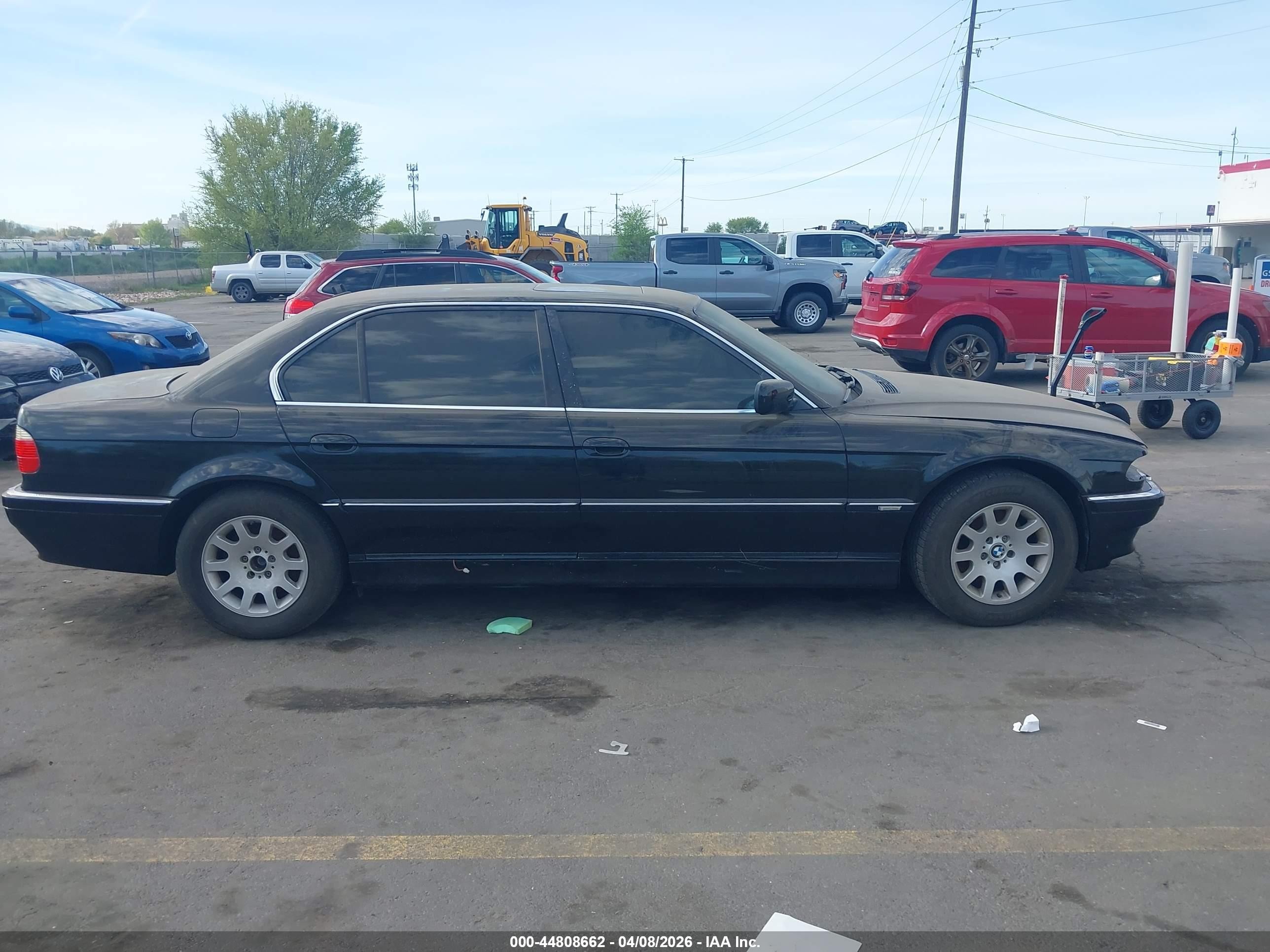 2001 Bmw 740il   Black vin: WBAGH83401DP24461