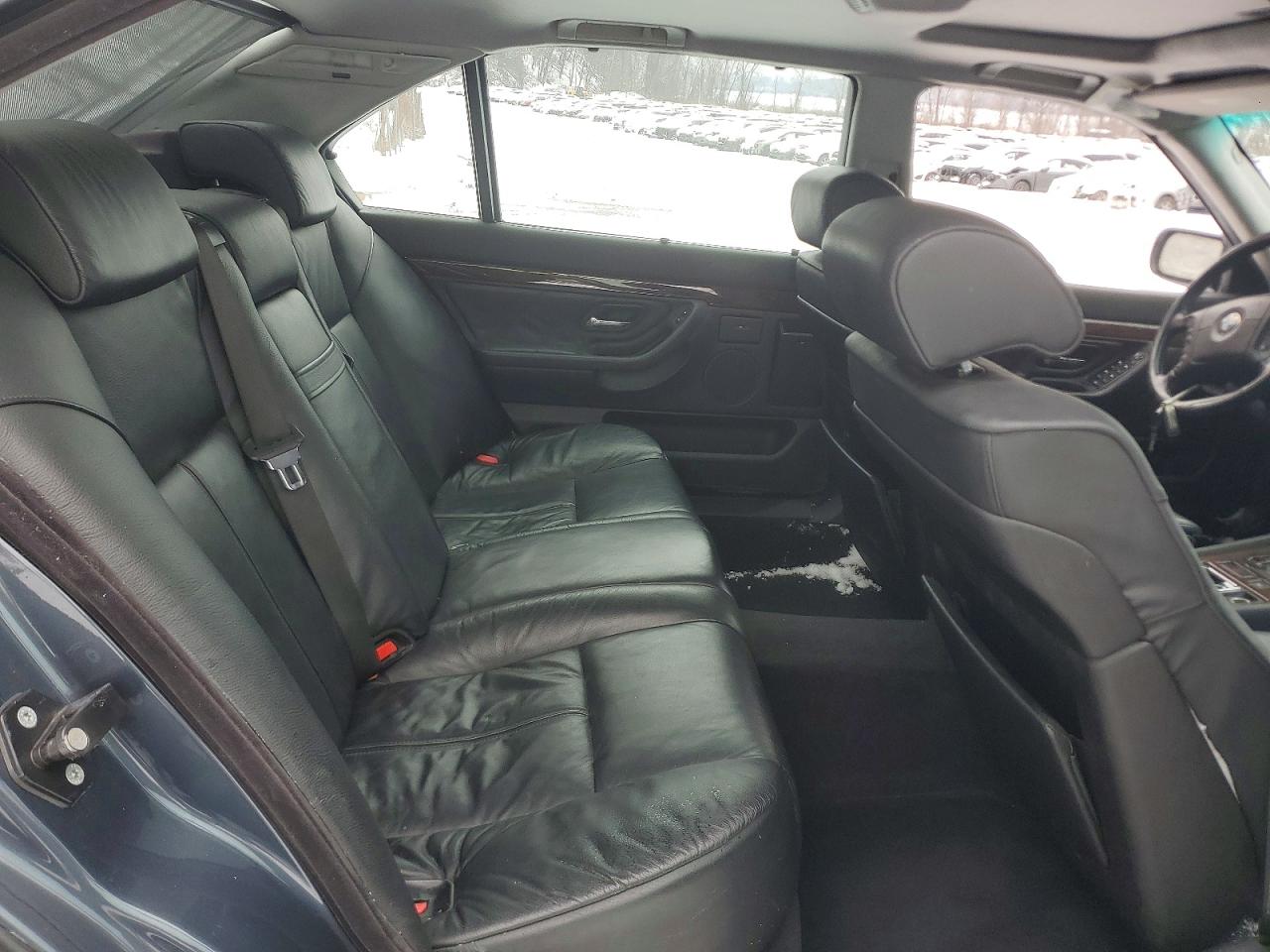 2001 Bmw 740 Il Gray vin: WBAGH83401DP28865