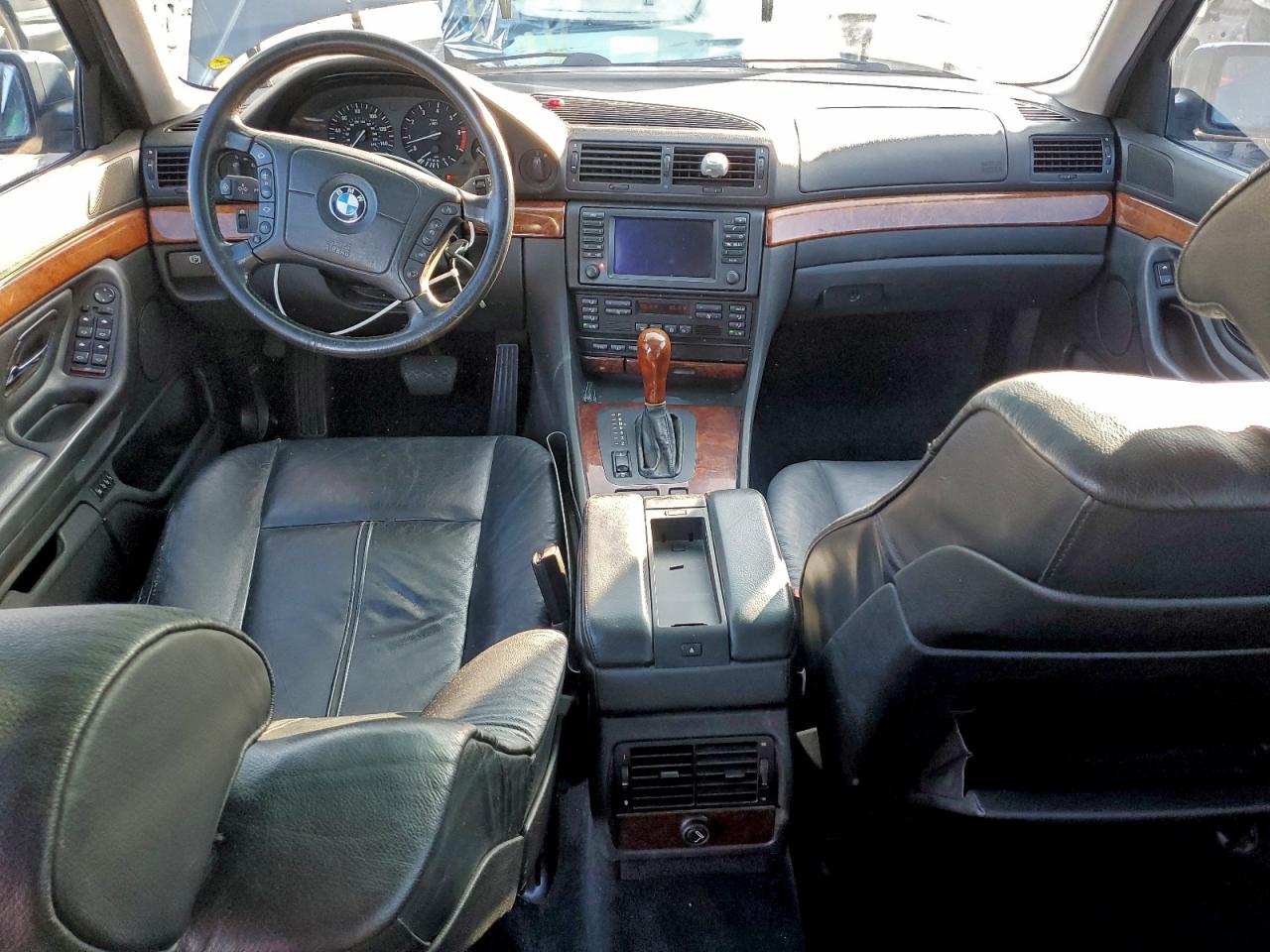 2001 Bmw 740 Il Gray vin: WBAGH83401DP31345