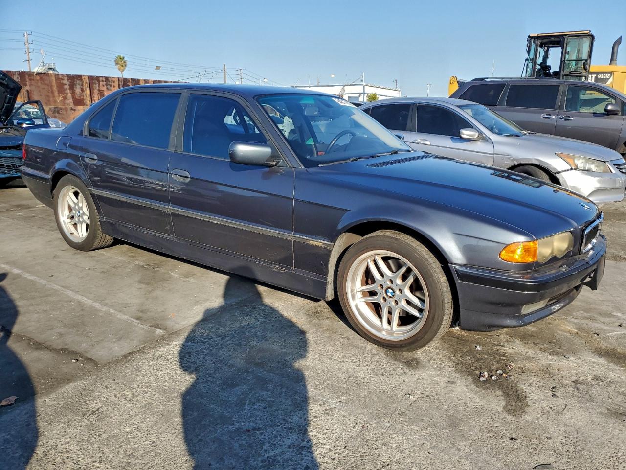 2001 Bmw 740 Il Gray vin: WBAGH83401DP31345