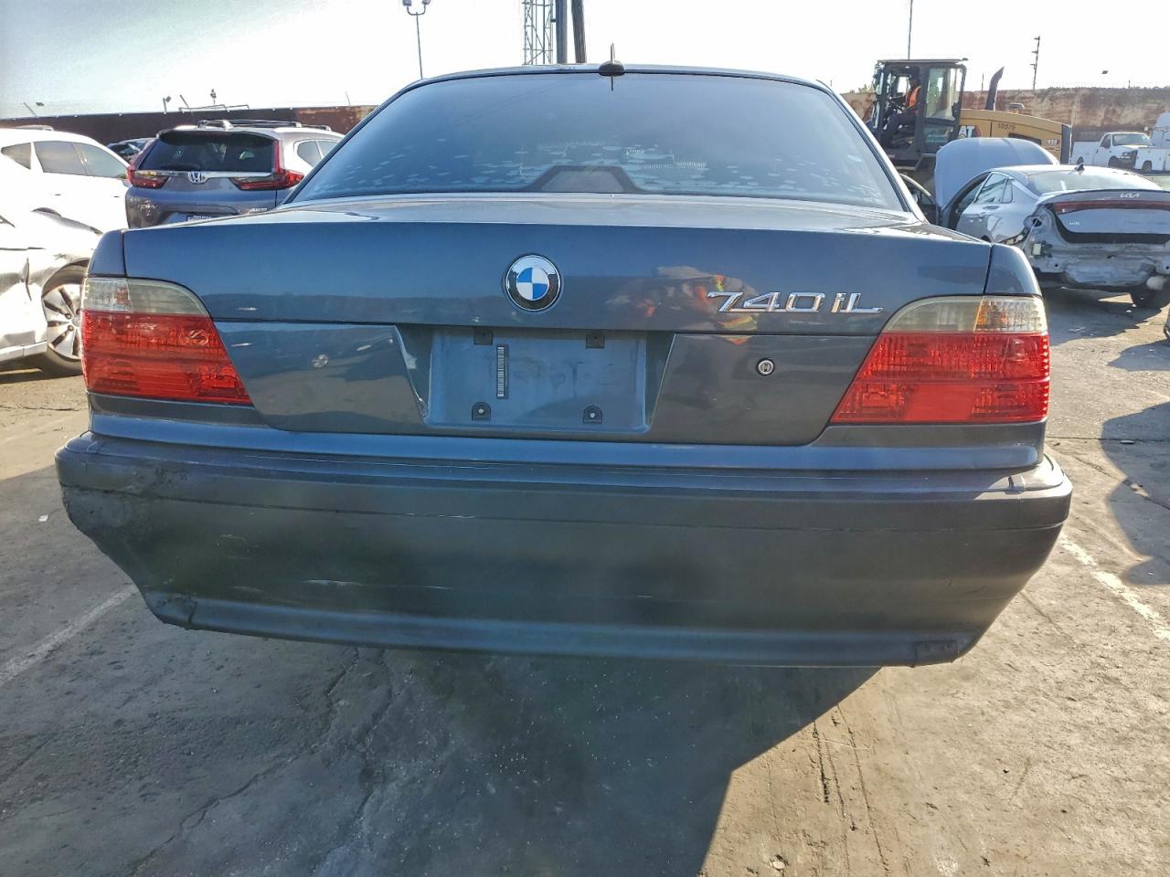 2001 Bmw 740 Il Gray vin: WBAGH83401DP31345