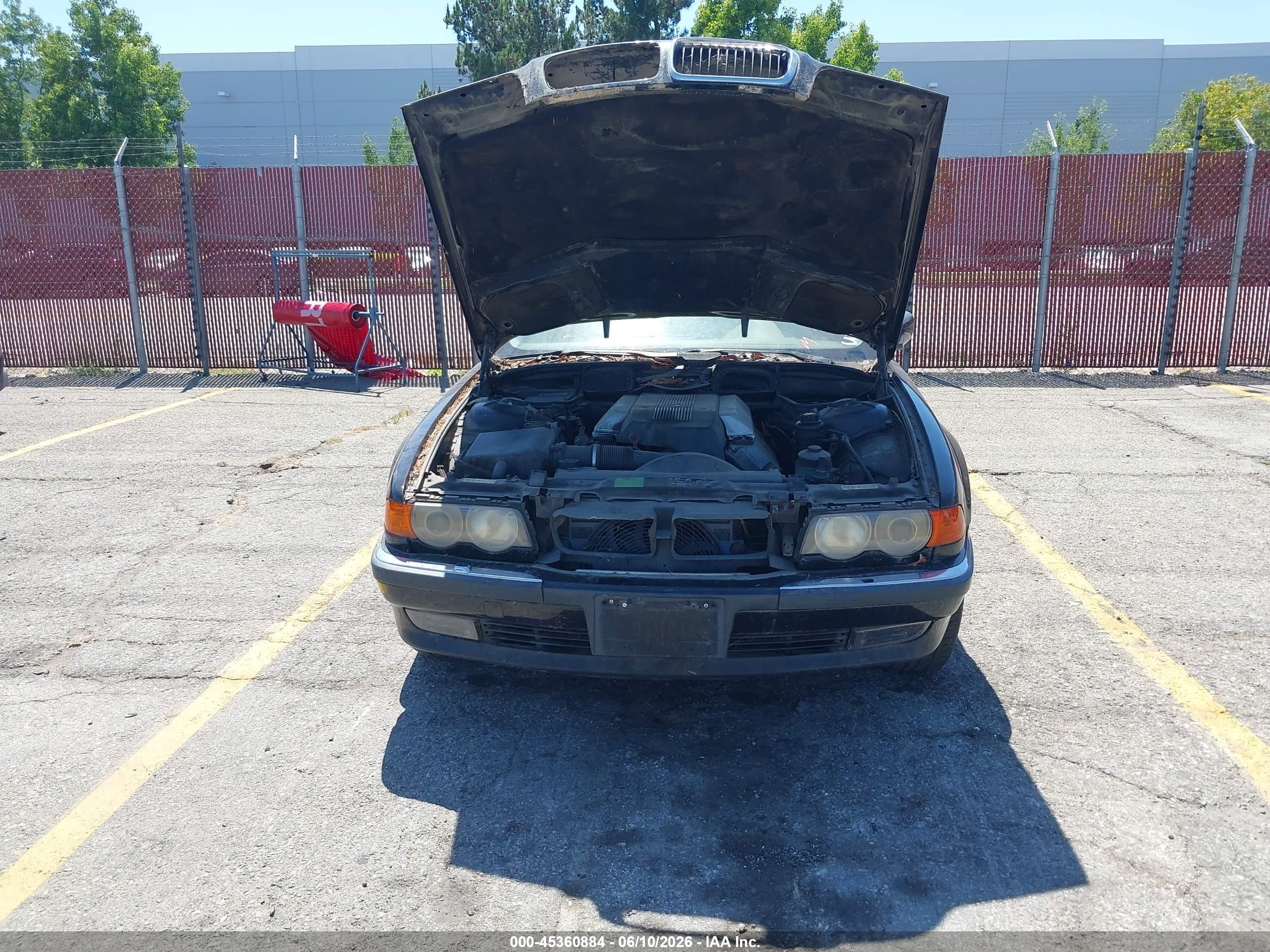 2000 Bmw 740il   Black vin: WBAGH8340YDP14197