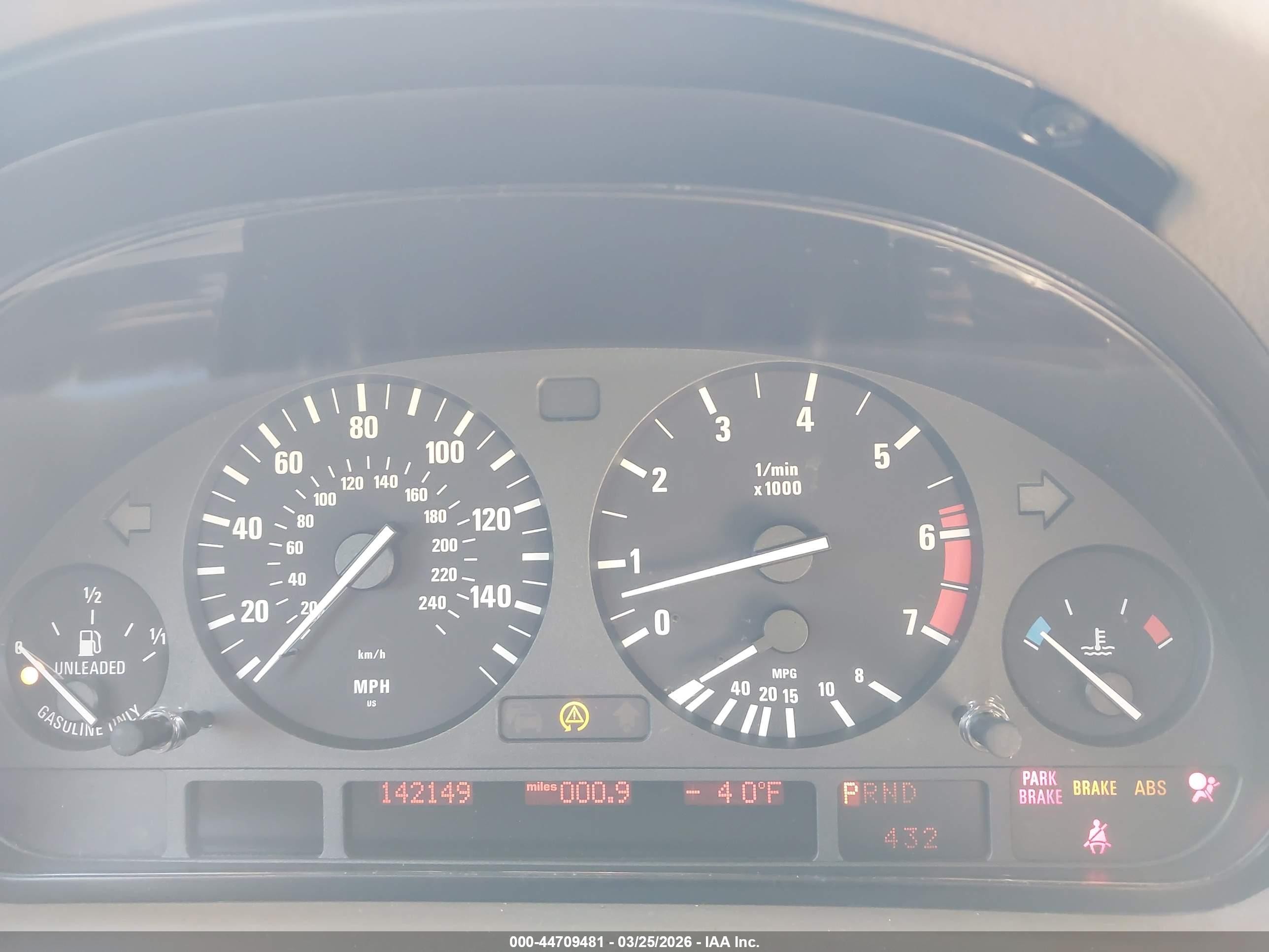 2001 Bmw 740il   Gray vin: WBAGH83411DP26770