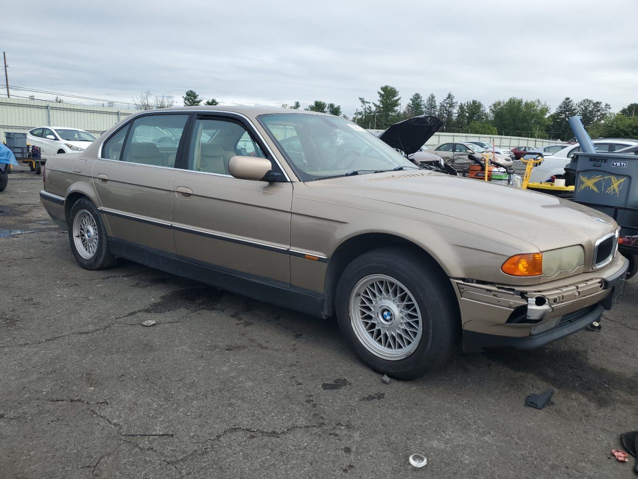 2000 Bmw 740 Il Tan vin: WBAGH8341YDP14936