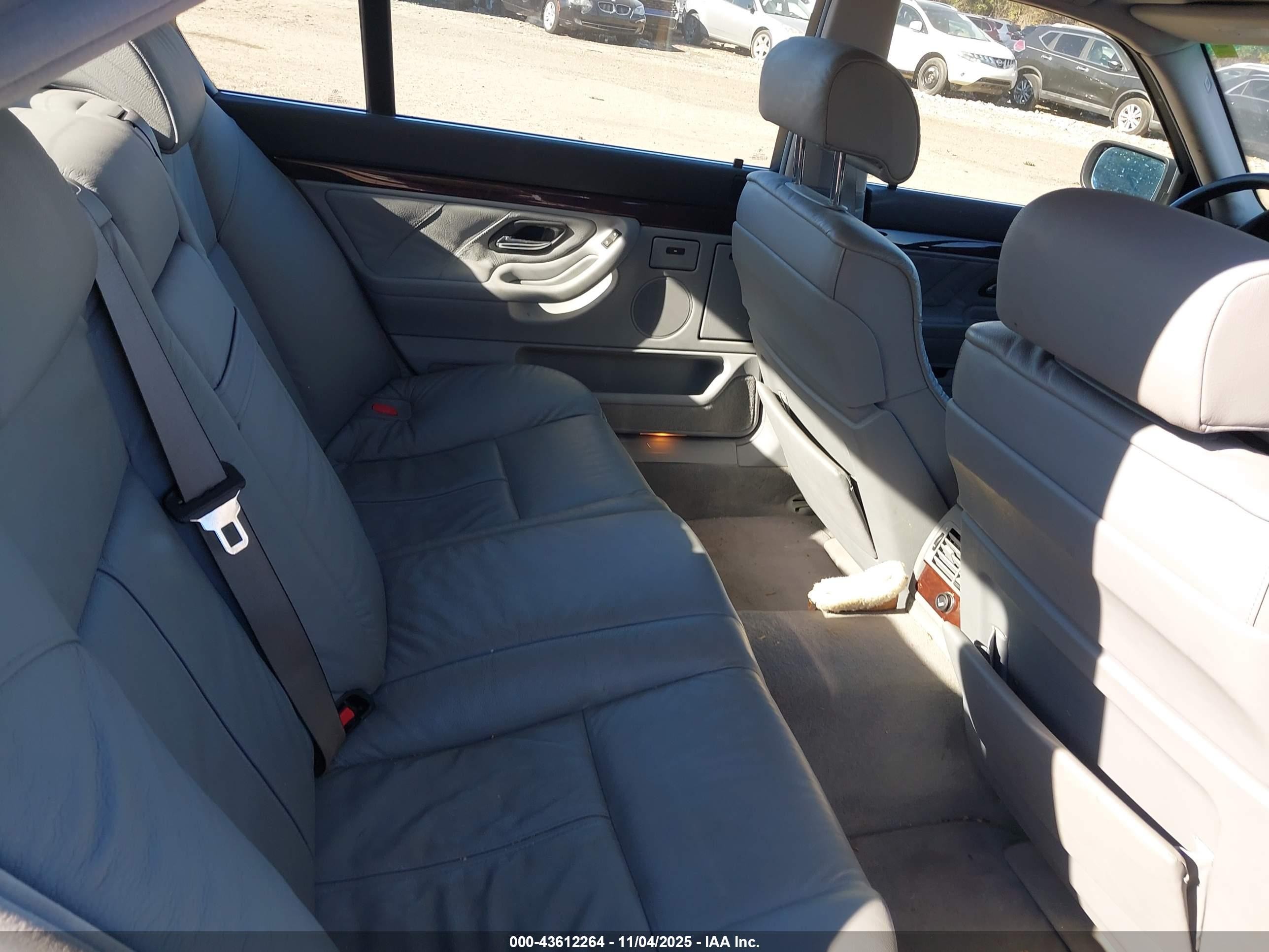 2001 Bmw 740il   Бирюзовый vin: WBAGH83421DP22372