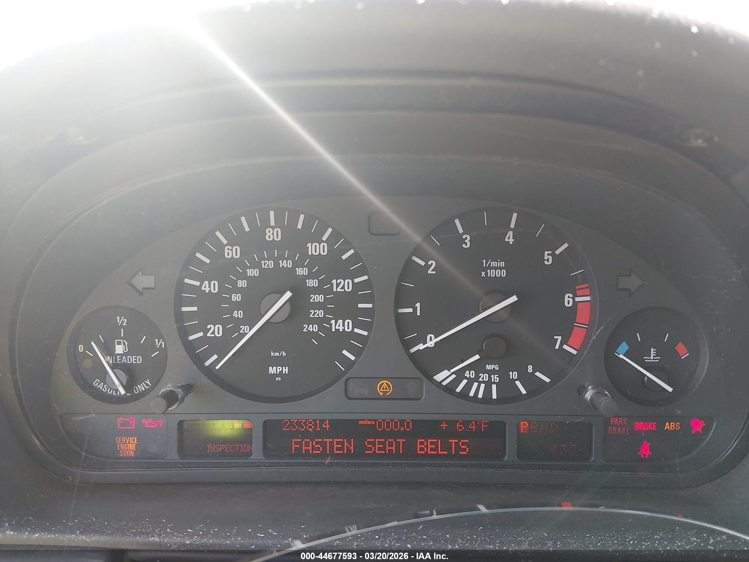 2001 Bmw 740il   Blue vin: WBAGH83421DP23960