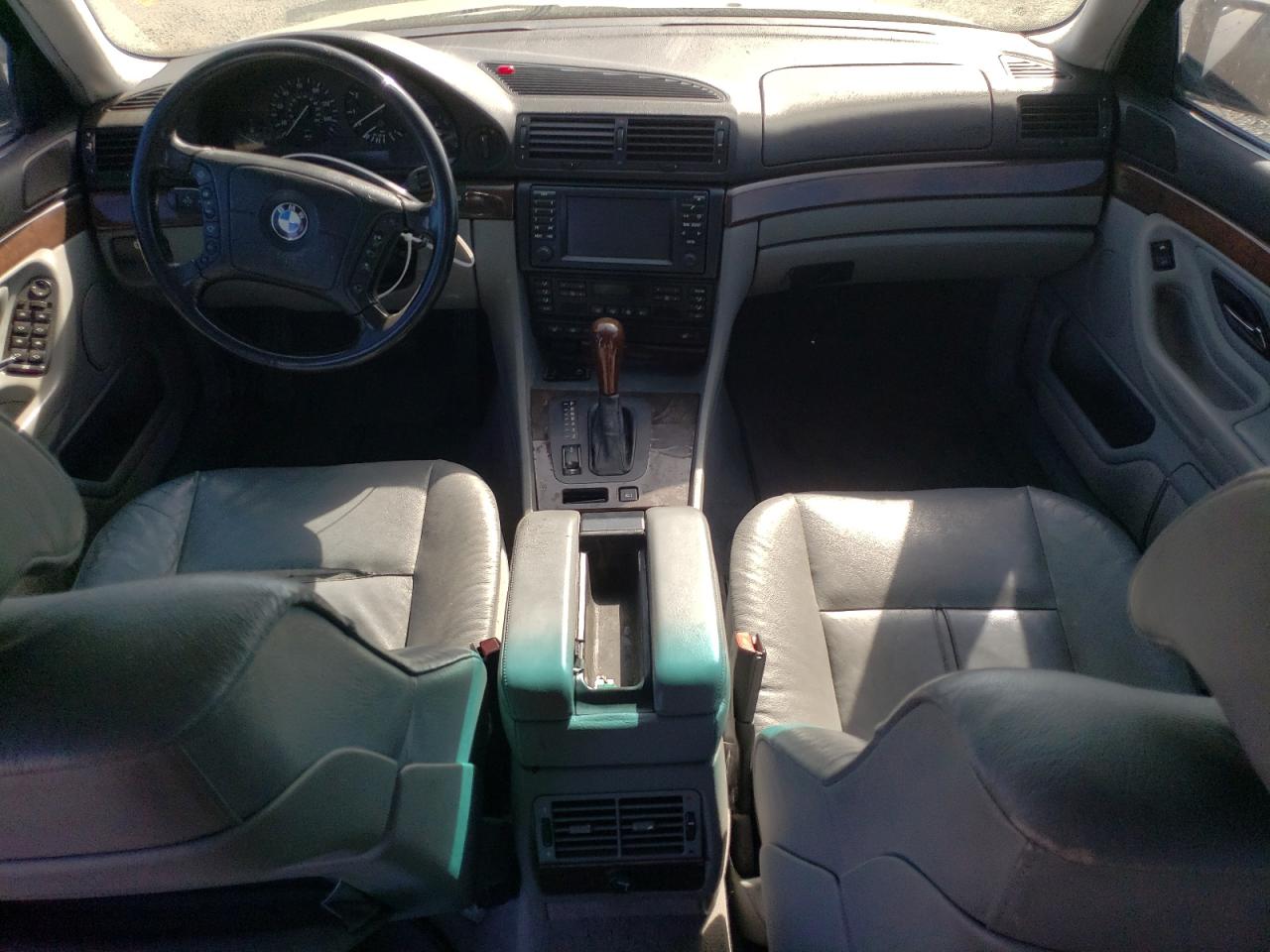 2001 Bmw 740 Il Silver vin: WBAGH83421DP26857