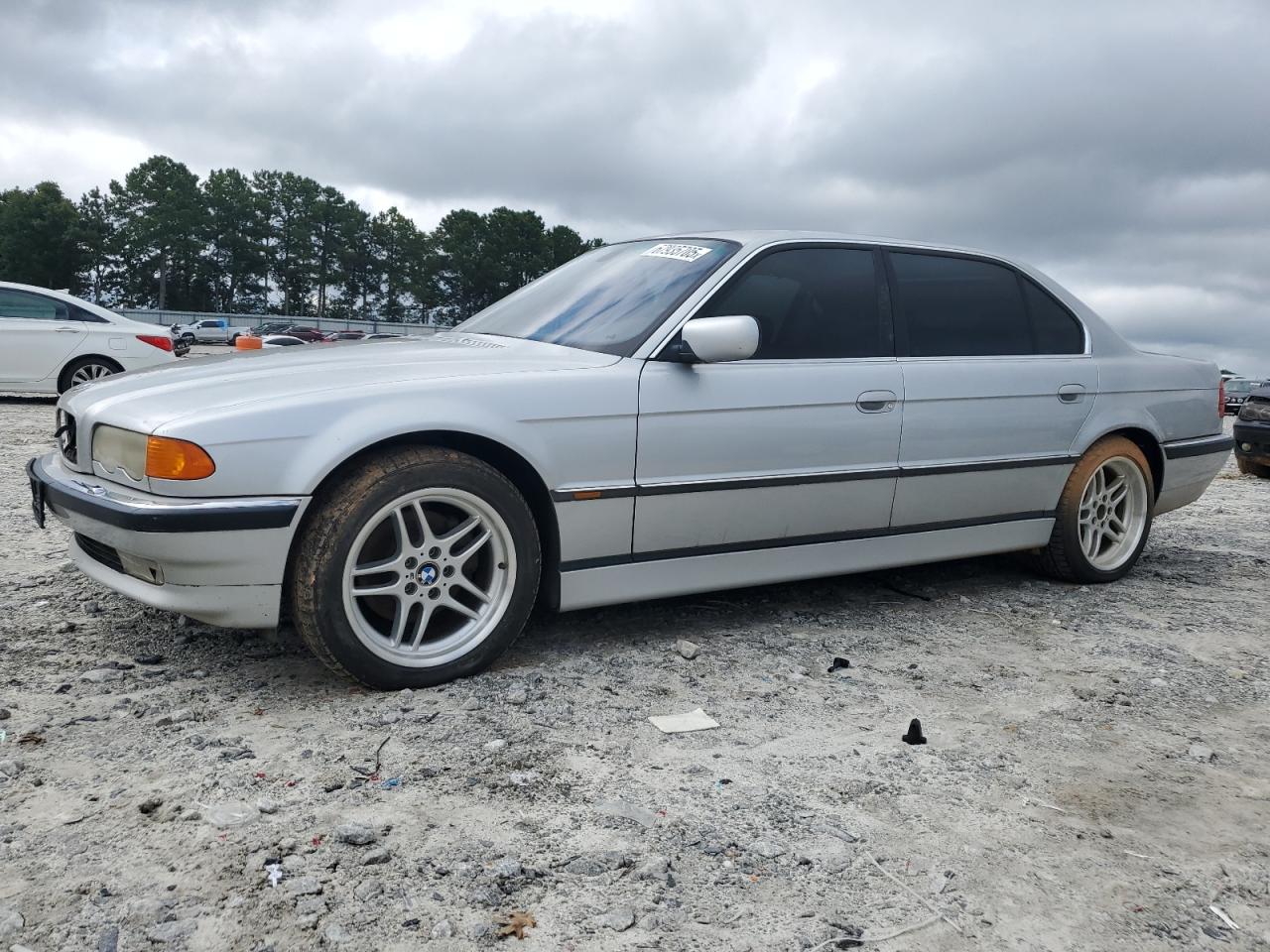 2000 Bmw 740 Il   Silver vin: WBAGH8342YDP12323