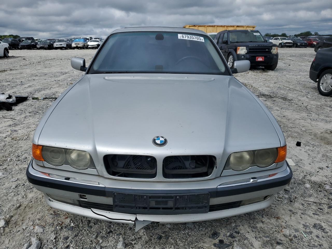 2000 Bmw 740 Il   Silver vin: WBAGH8342YDP12323