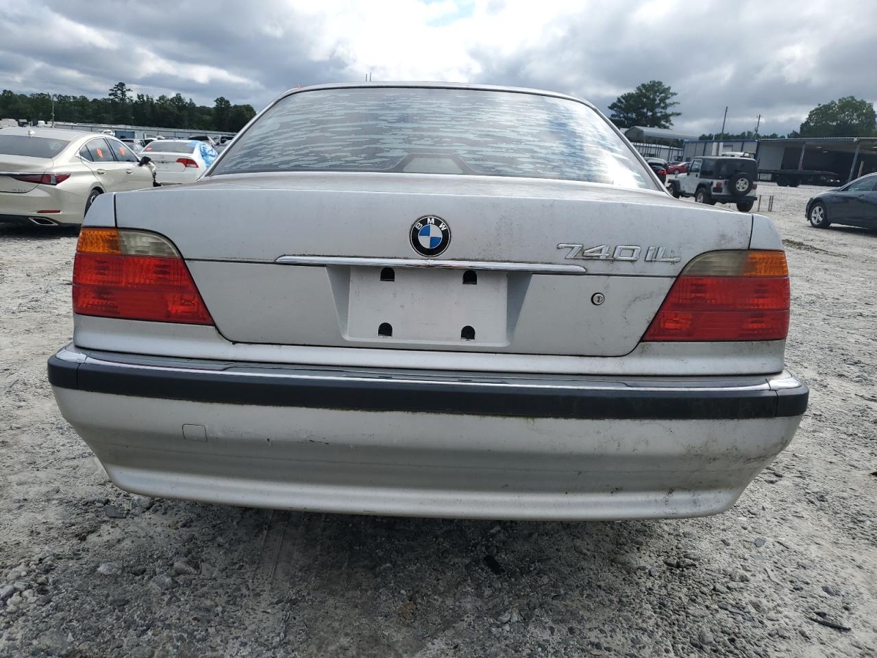 2000 Bmw 740 Il   Silver vin: WBAGH8342YDP12323