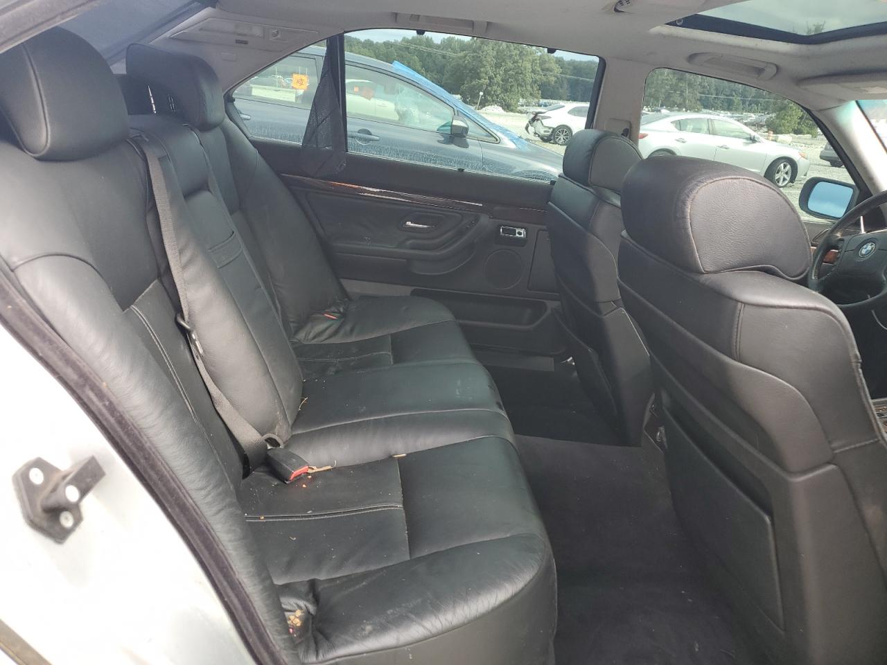 2000 Bmw 740 Il   Silver vin: WBAGH8342YDP12323