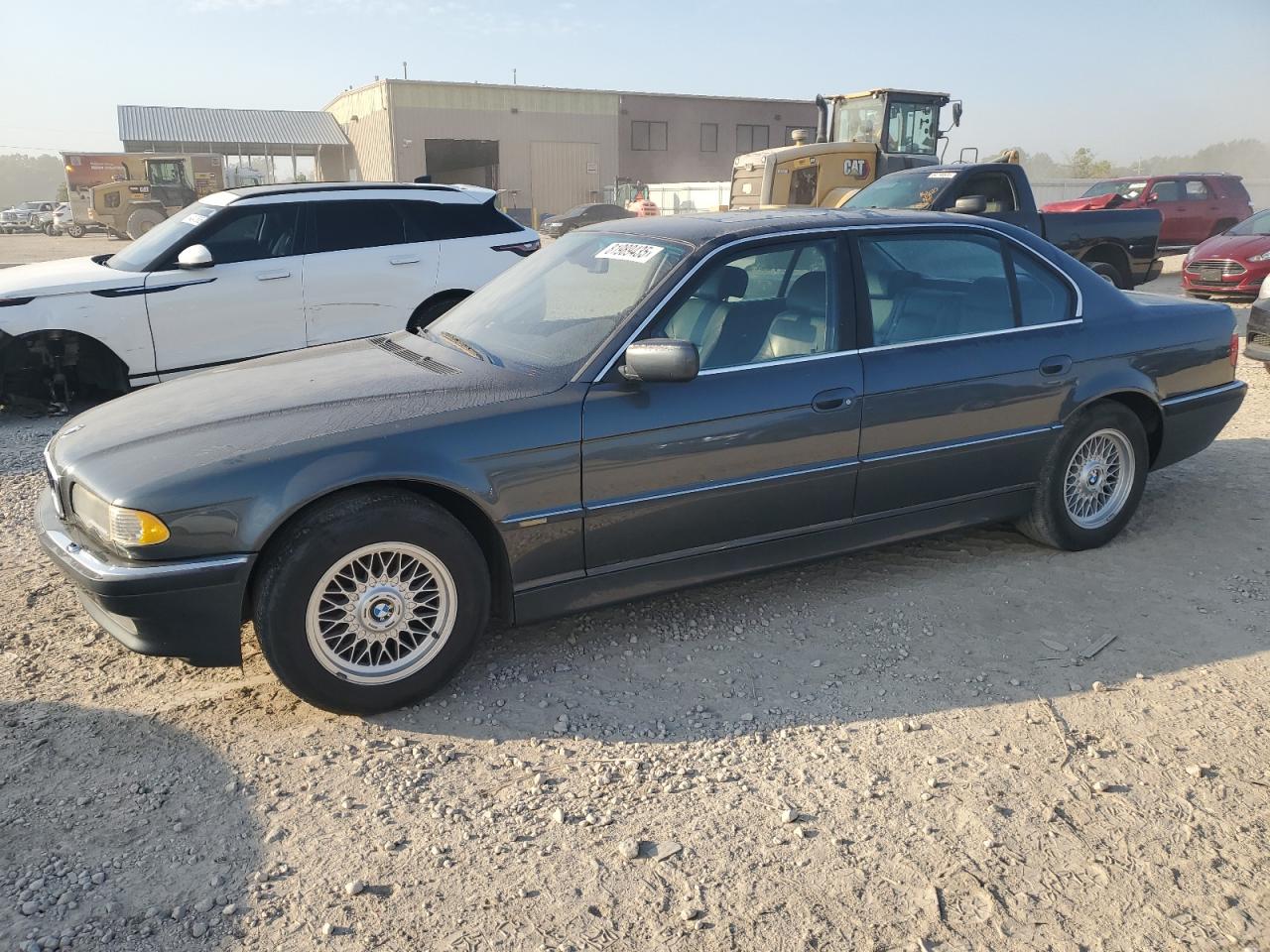 2001 Bmw 740 Il Blue vin: WBAGH83431DP28066