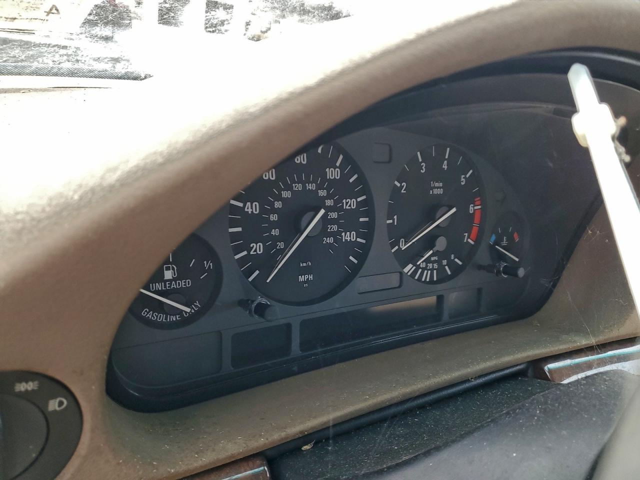 2000 Bmw 740 Il Blue vin: WBAGH8343YDP13089