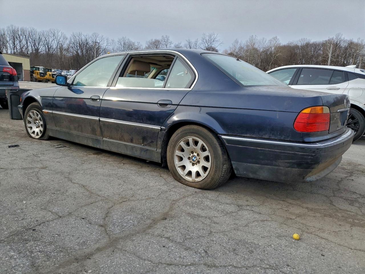2000 Bmw 740 Il Blue vin: WBAGH8343YDP13089