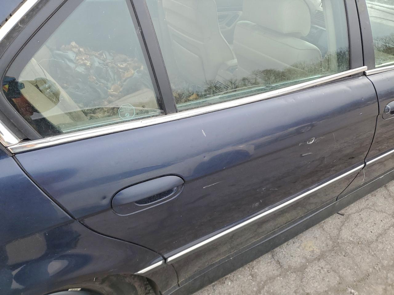 2000 Bmw 740 Il Blue vin: WBAGH8343YDP13089
