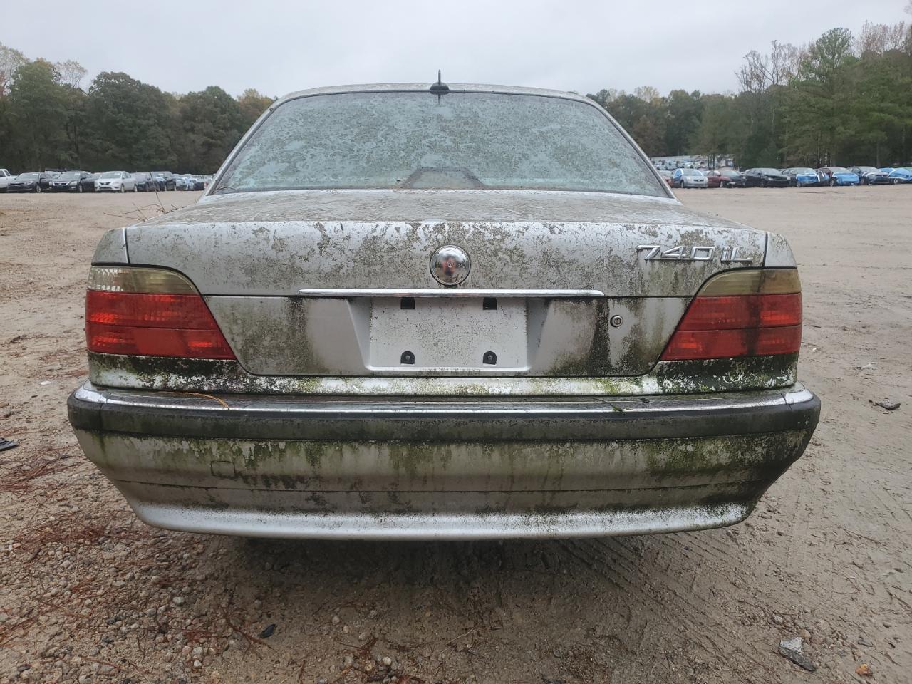 2001 Bmw 740 Il Silver vin: WBAGH83441DP28836
