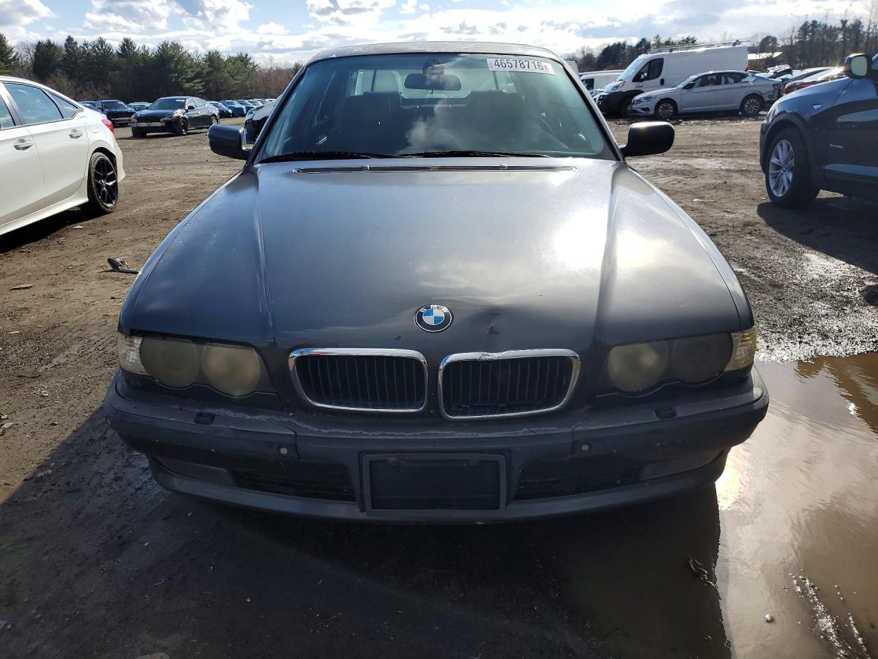2001 Bmw 740 Il Blue vin: WBAGH83441DP31672