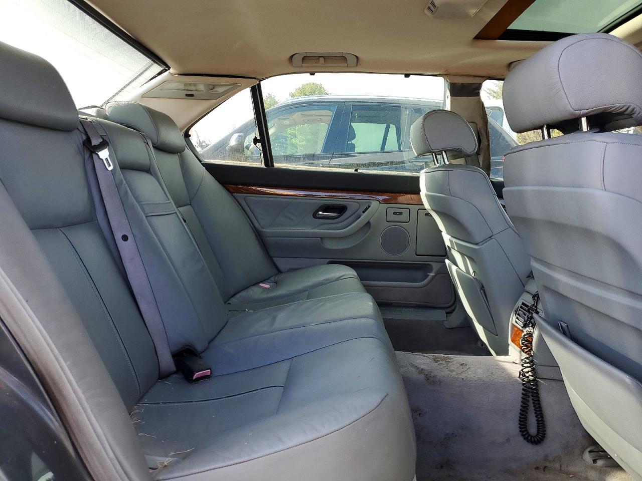 2001 Bmw 740 Il Blue vin: WBAGH83441DP31672