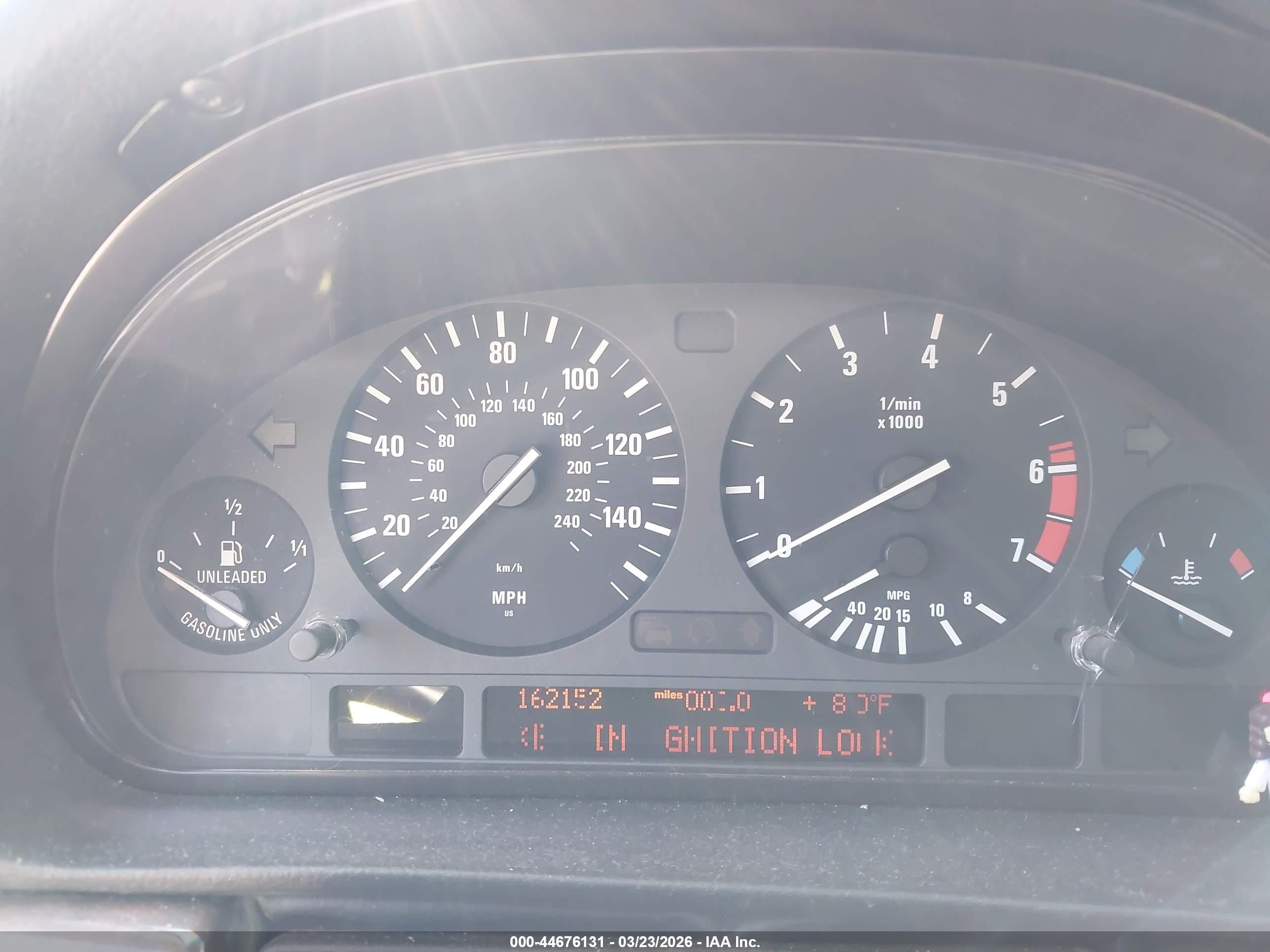2000 Bmw 740il   Black vin: WBAGH8344YDP09519
