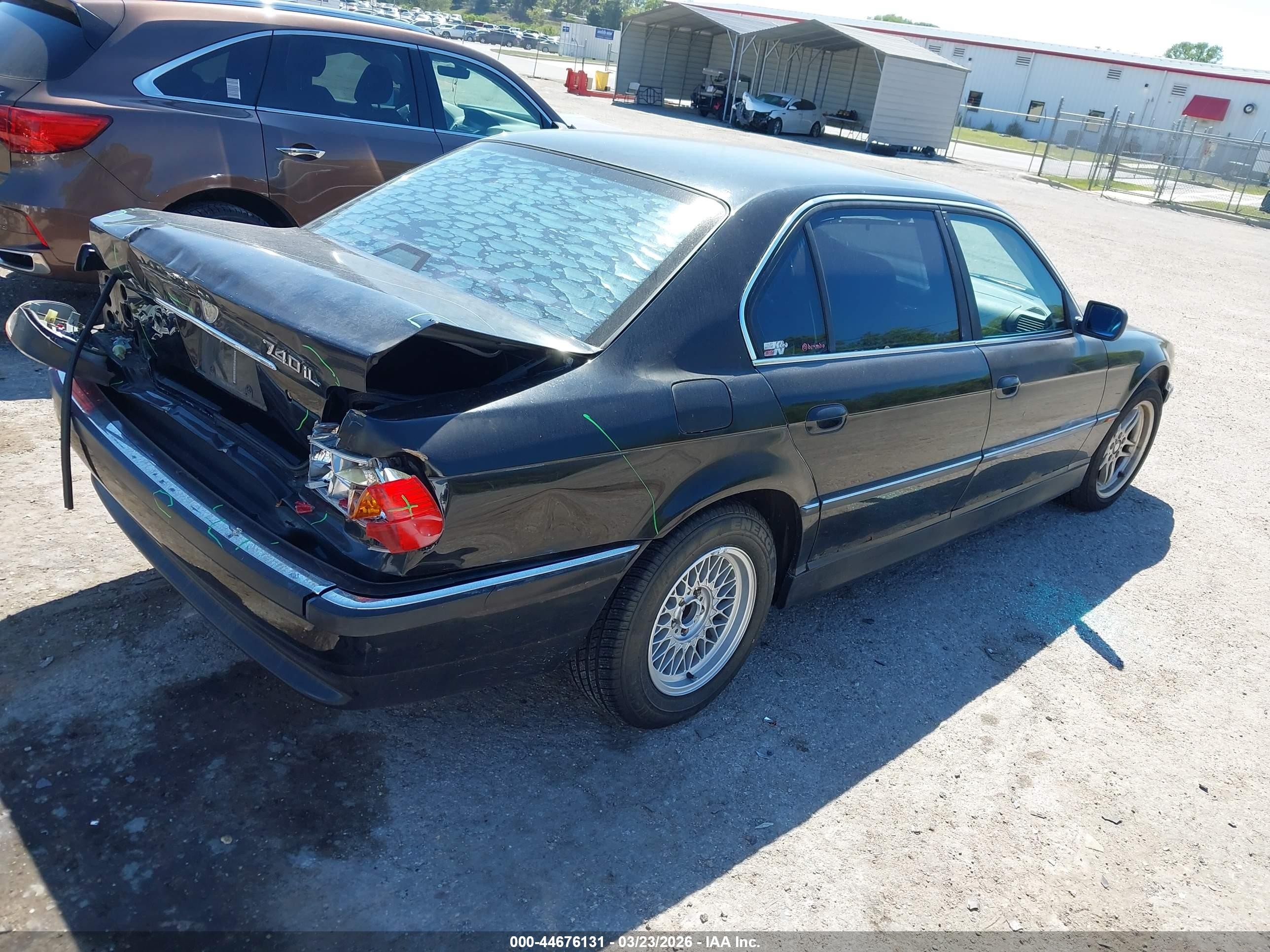 2000 Bmw 740il   Black vin: WBAGH8344YDP09519