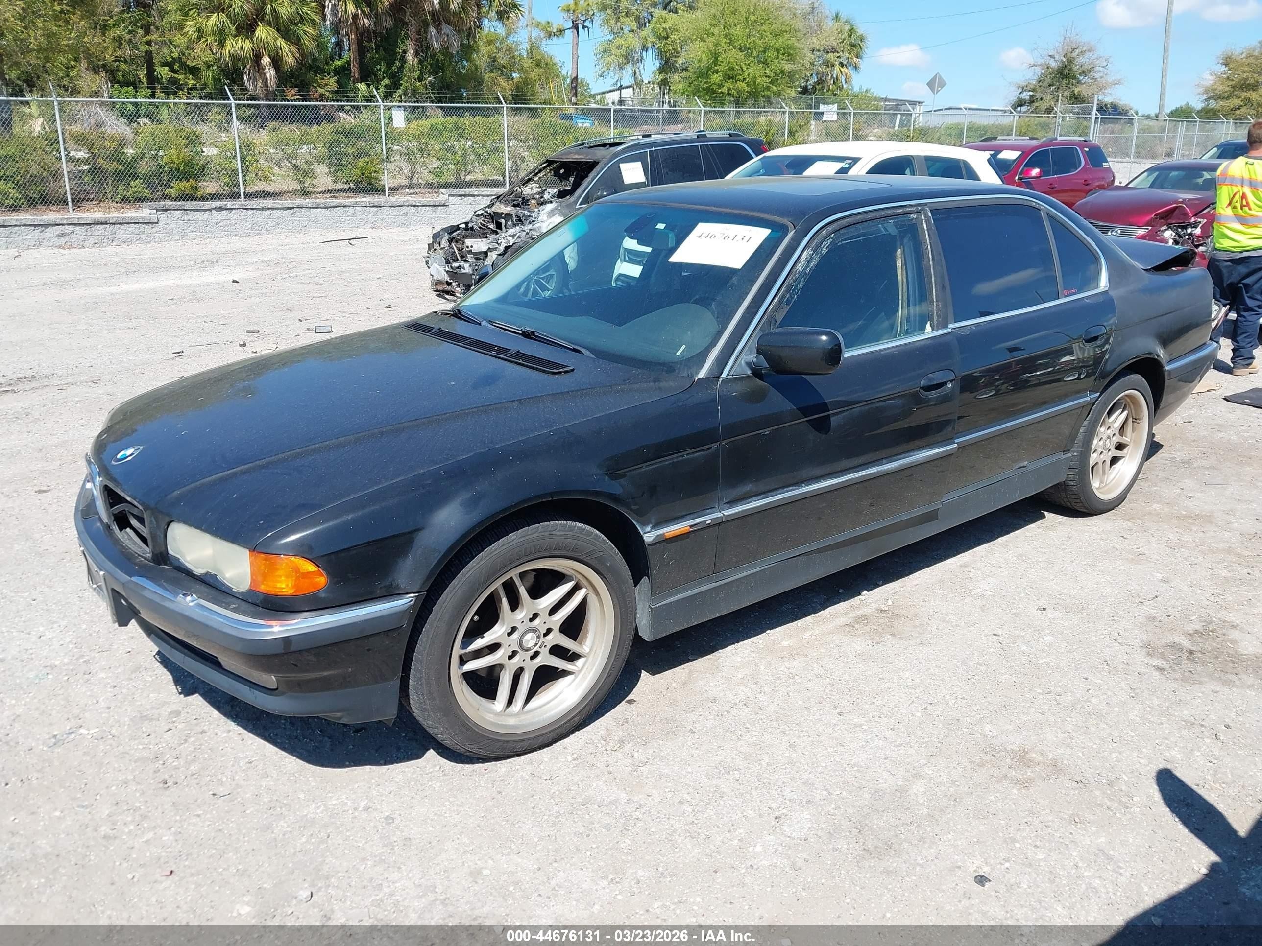 2000 Bmw 740il   Black vin: WBAGH8344YDP09519