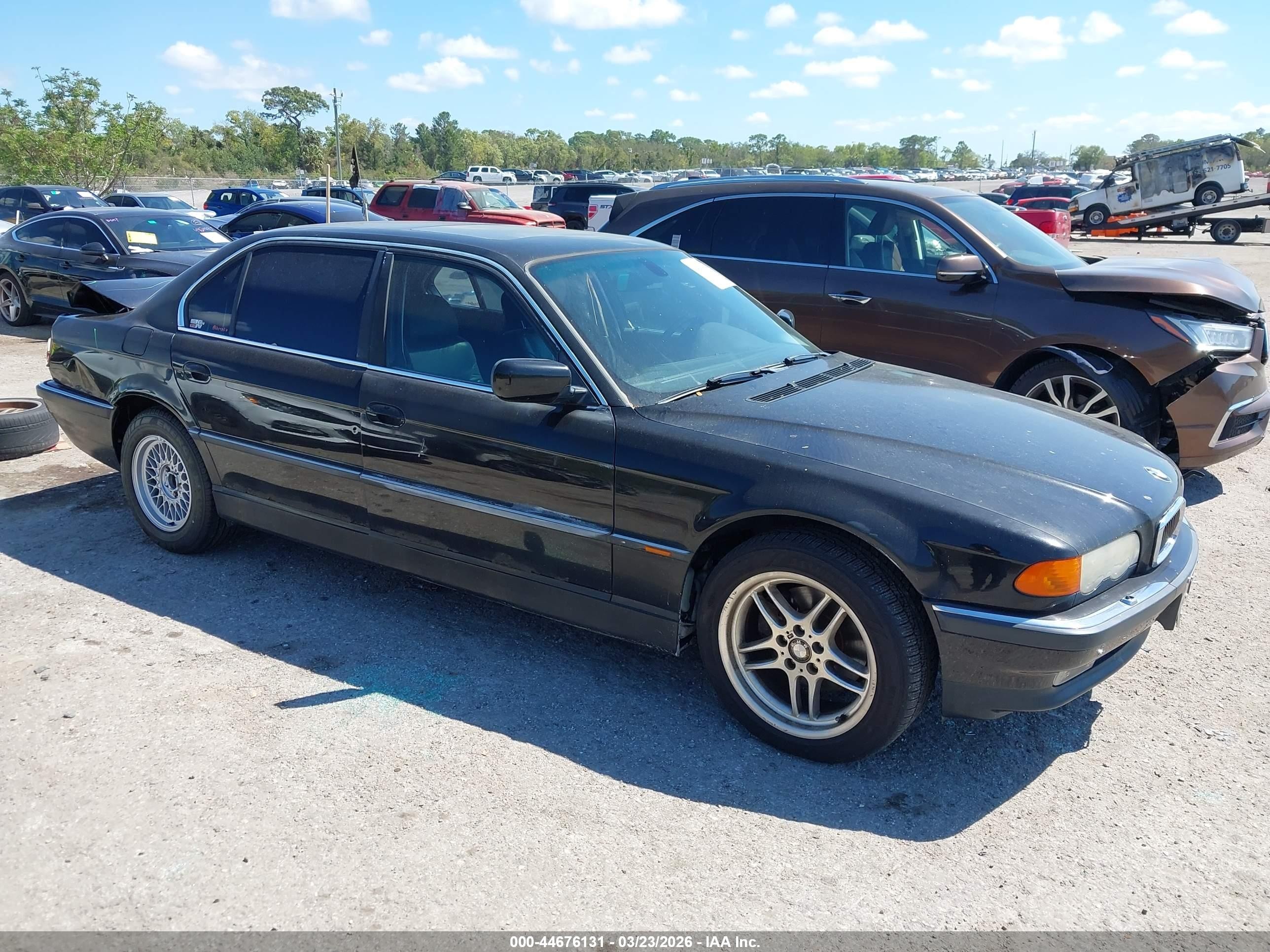 2000 Bmw 740il   Black vin: WBAGH8344YDP09519
