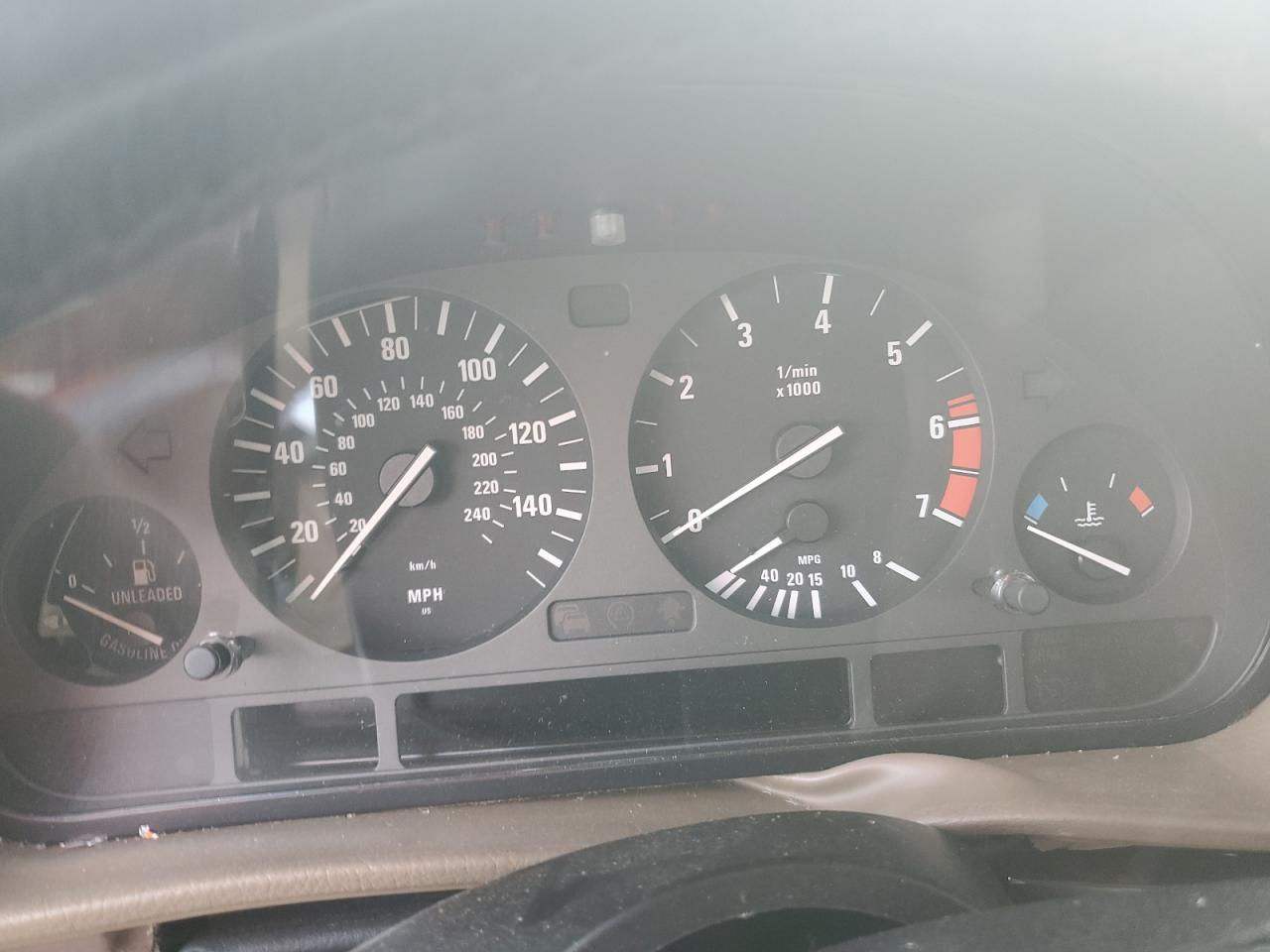 2000 Bmw 740 Il Blue vin: WBAGH8344YDP11741