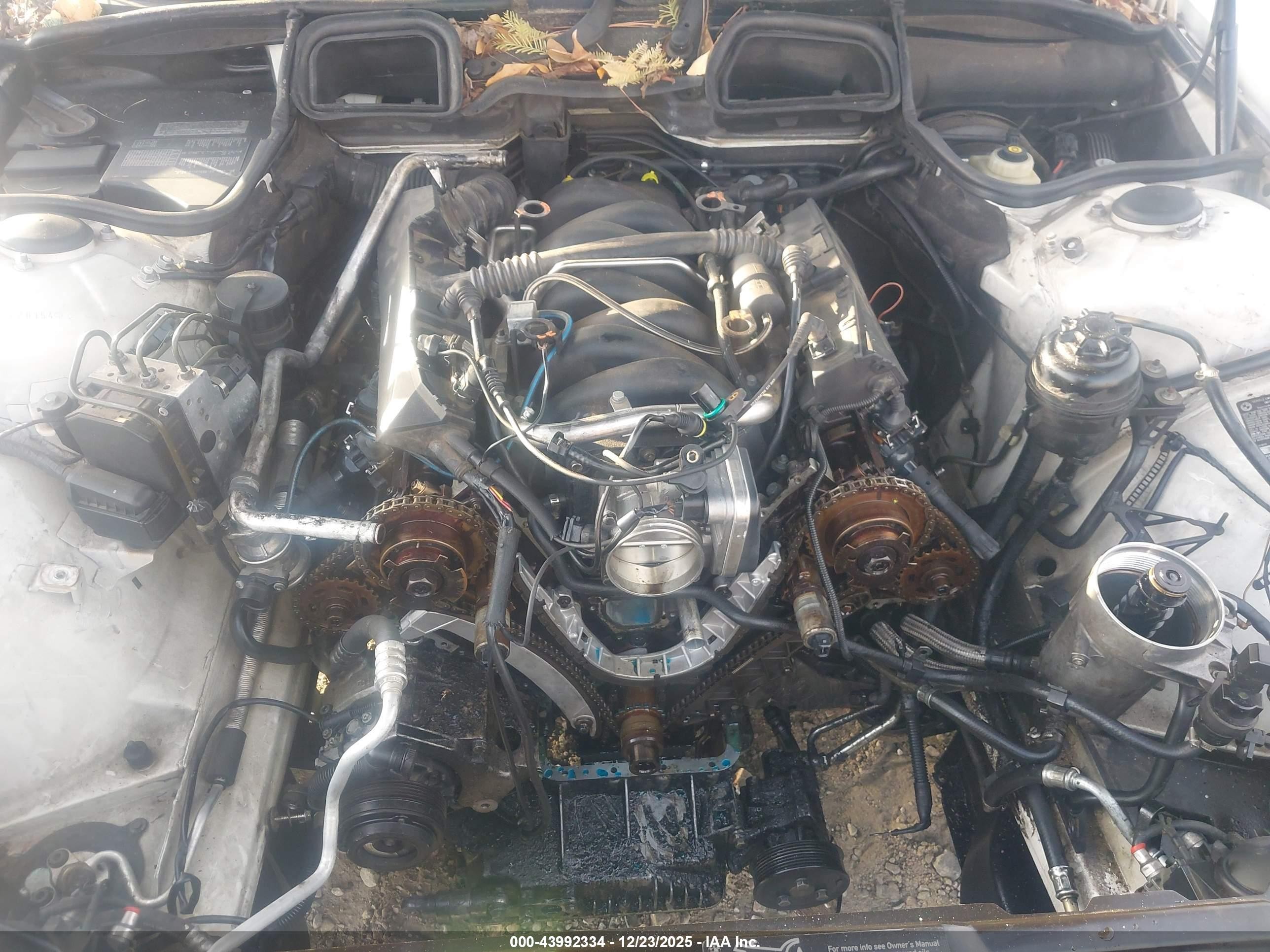 2001 Bmw 740il   Белый vin: WBAGH83451DP20194