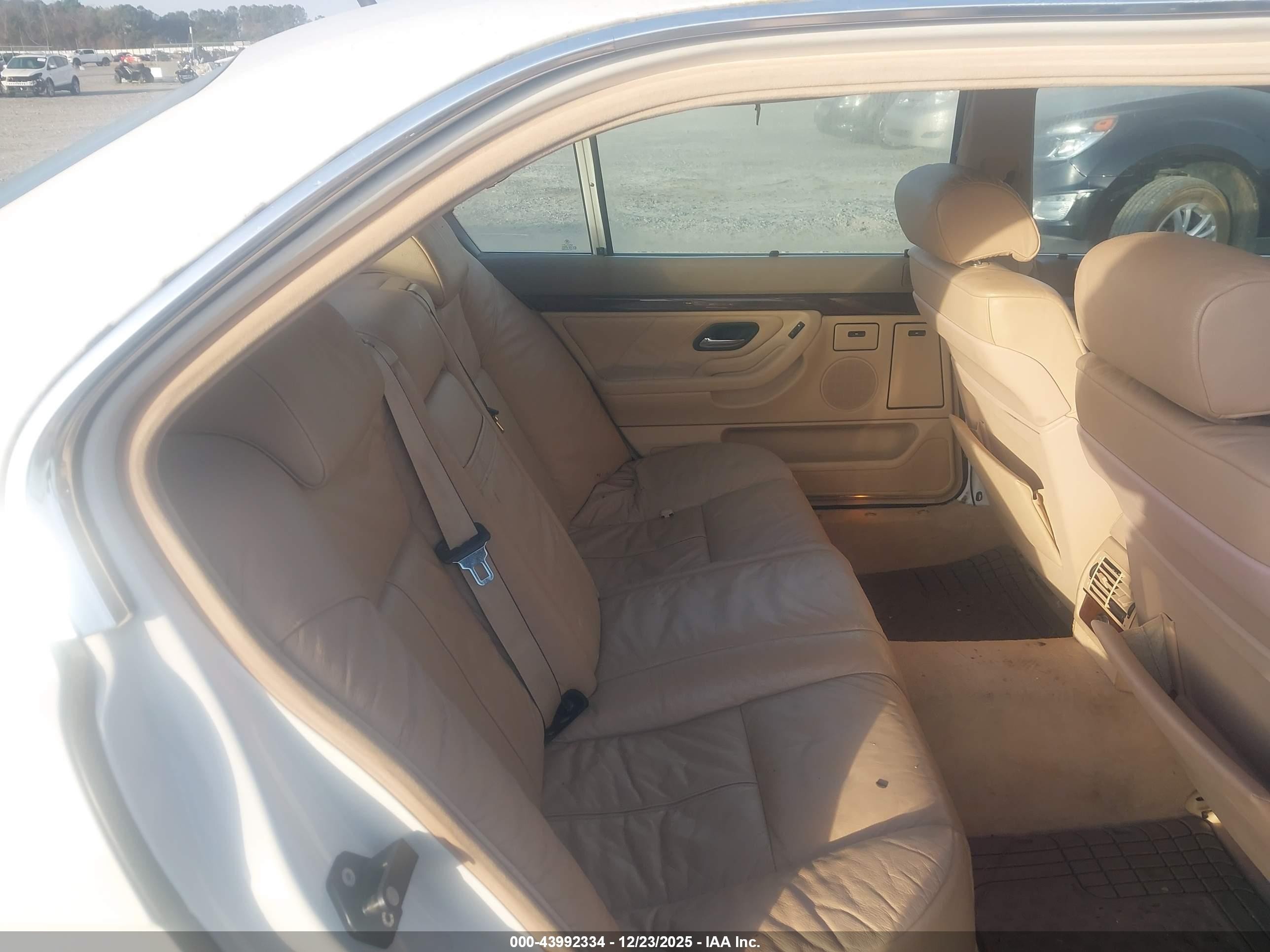2001 Bmw 740il   Белый vin: WBAGH83451DP20194