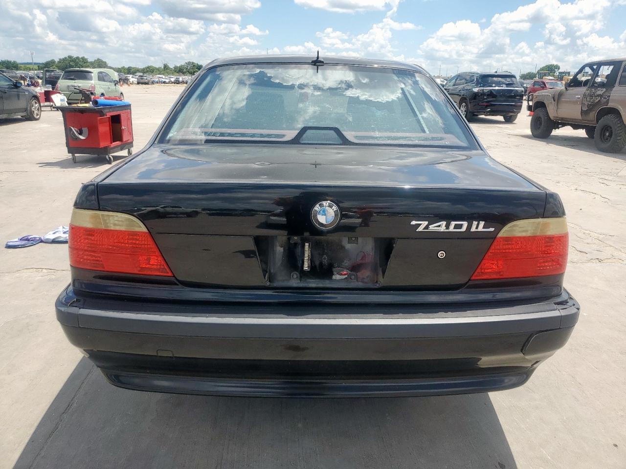 2001 Bmw 740 Il Black vin: WBAGH83451DP28702