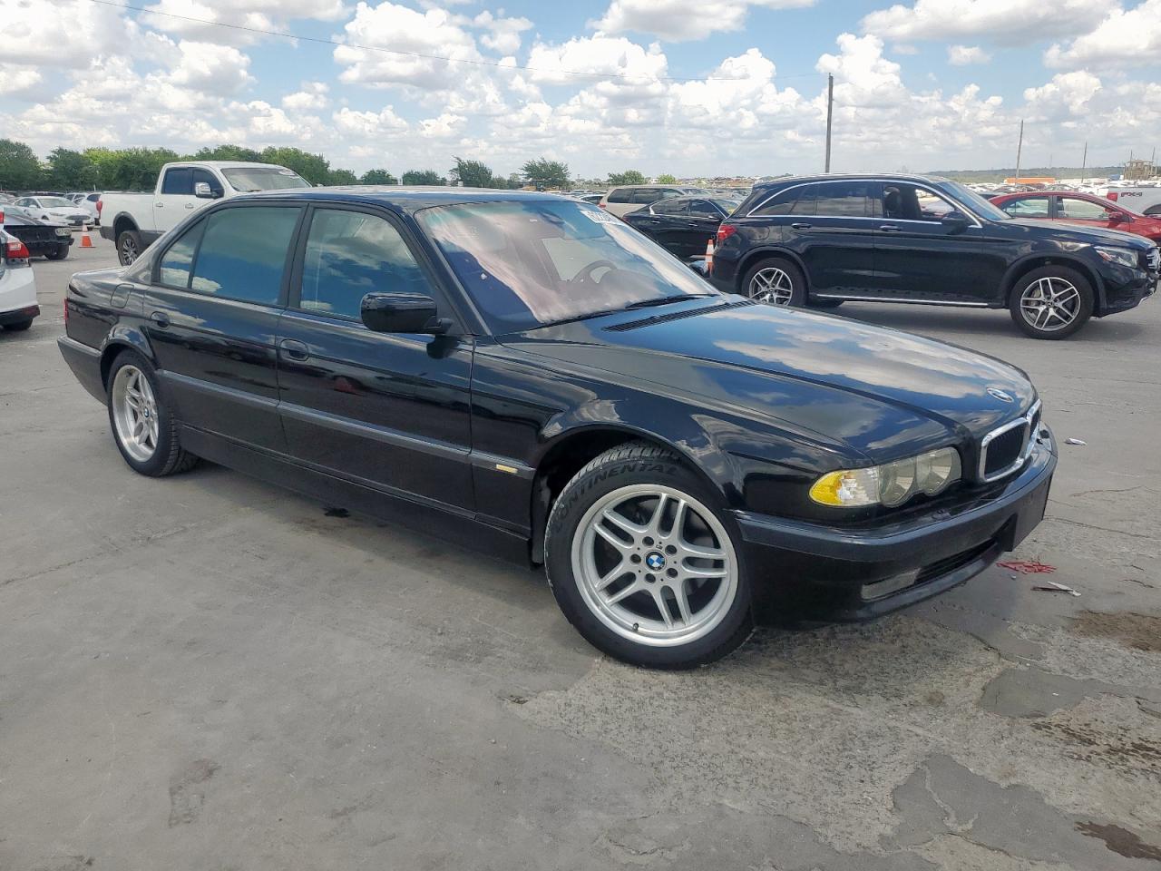 2001 Bmw 740 Il Black vin: WBAGH83451DP28702
