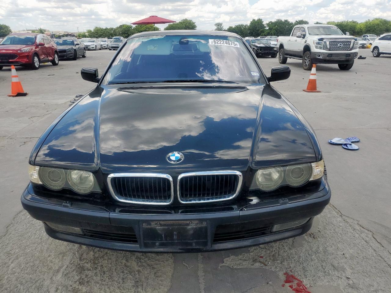 2001 Bmw 740 Il Black vin: WBAGH83451DP28702