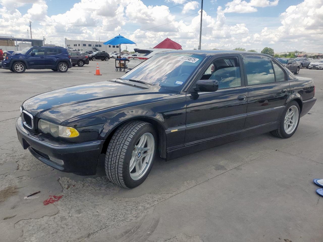 2001 Bmw 740 Il Black vin: WBAGH83451DP28702