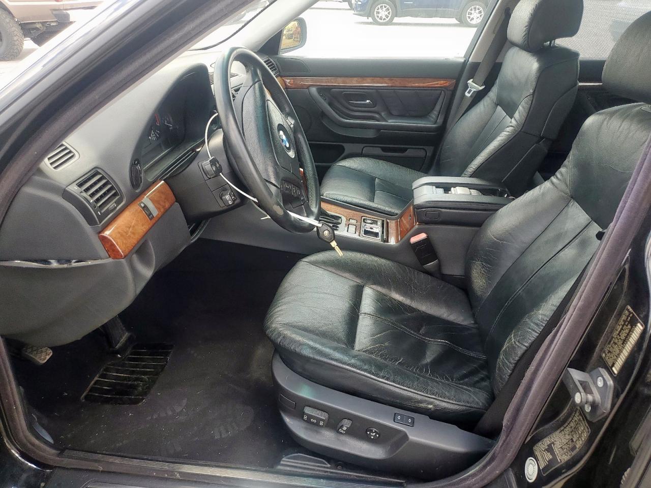 2001 Bmw 740 Il Black vin: WBAGH83451DP28702