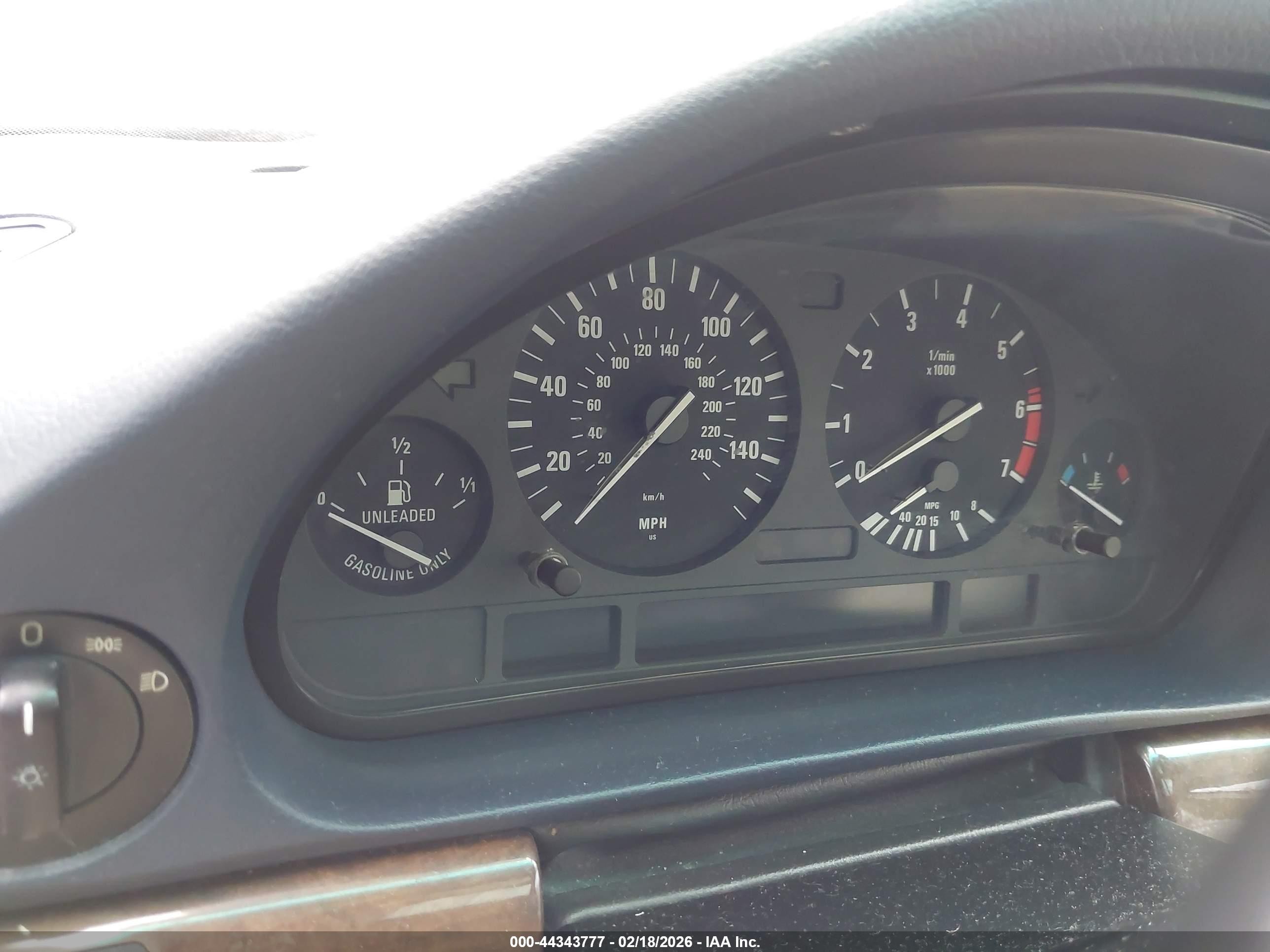 2000 Bmw 740il   Blue vin: WBAGH8345YDP11134