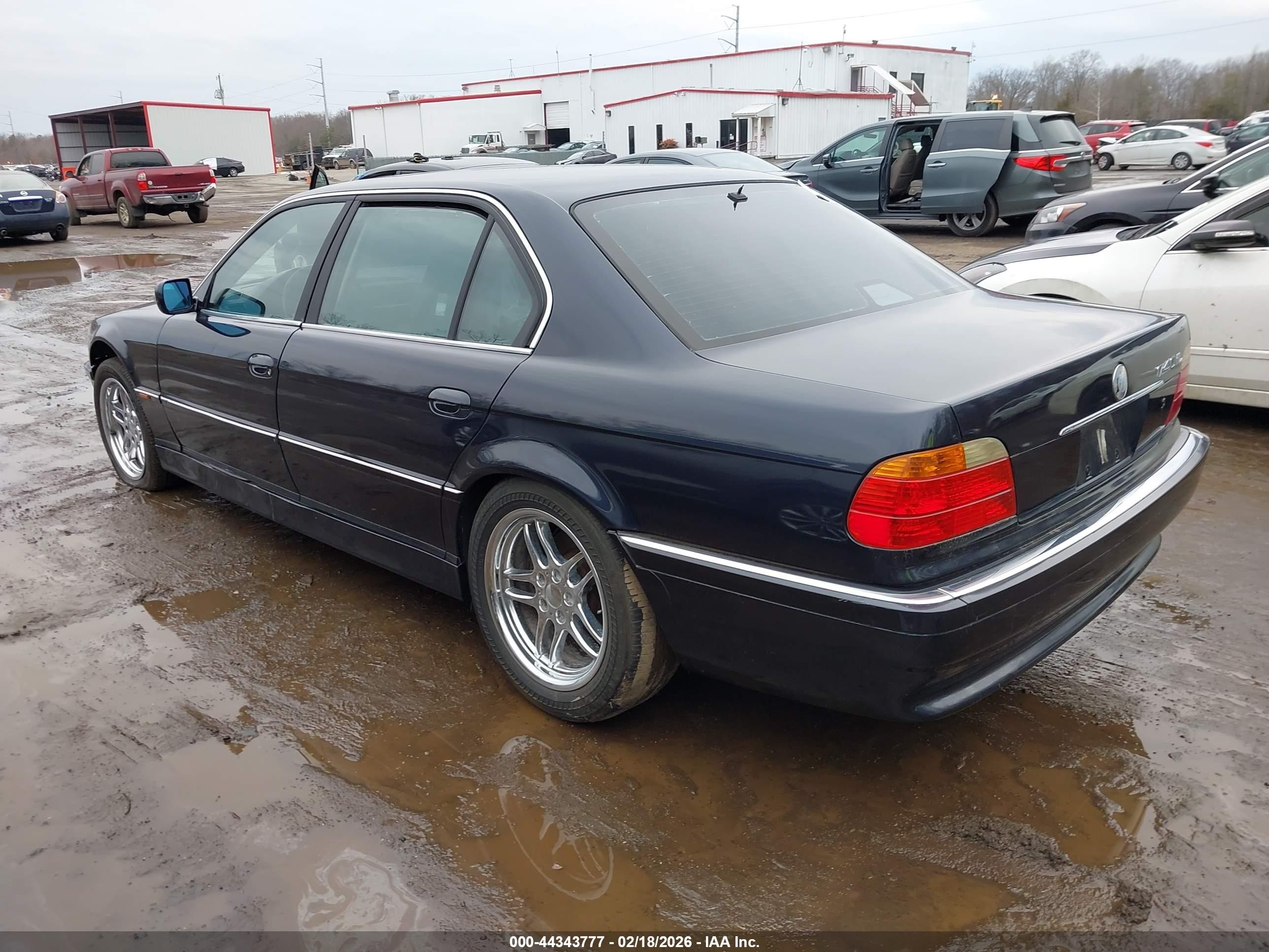 2000 Bmw 740il   Blue vin: WBAGH8345YDP11134