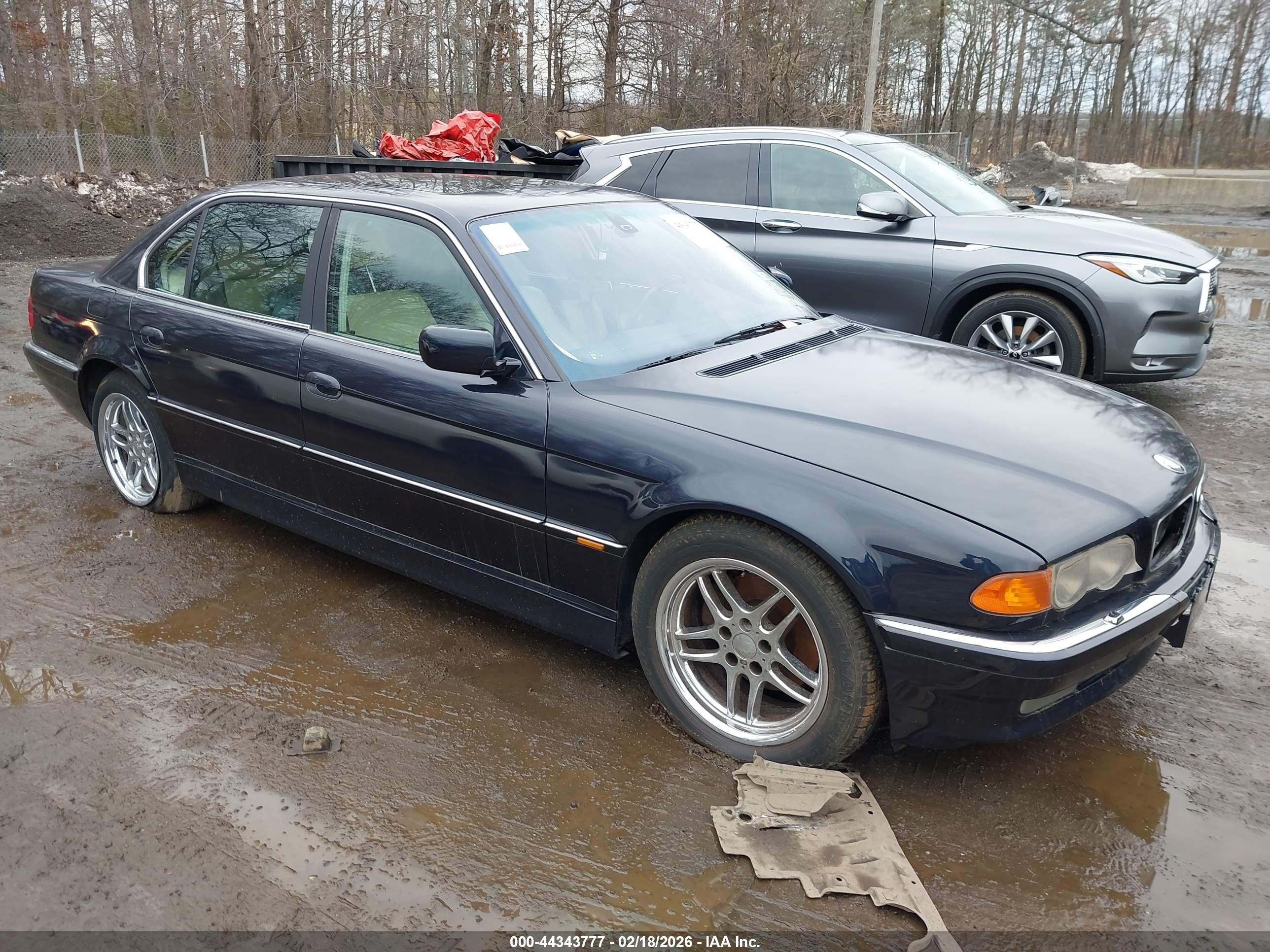 2000 Bmw 740il   Blue vin: WBAGH8345YDP11134