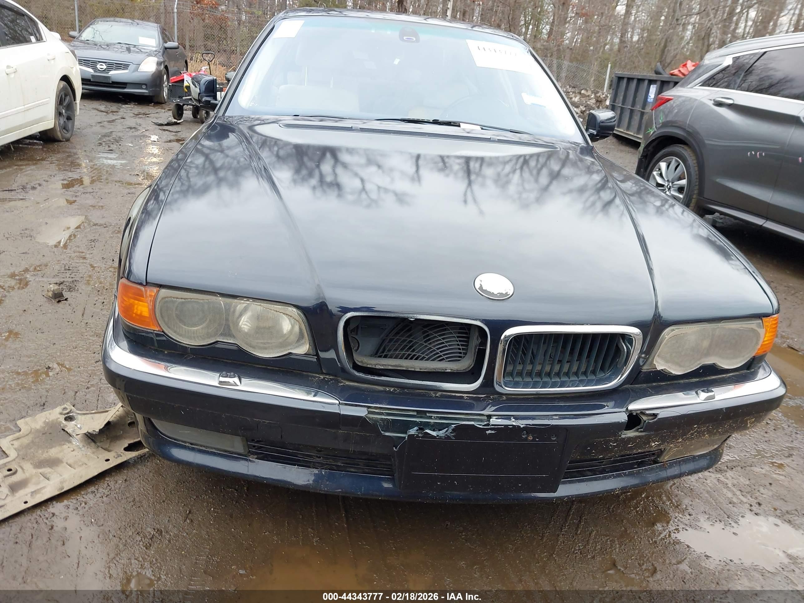 2000 Bmw 740il   Blue vin: WBAGH8345YDP11134